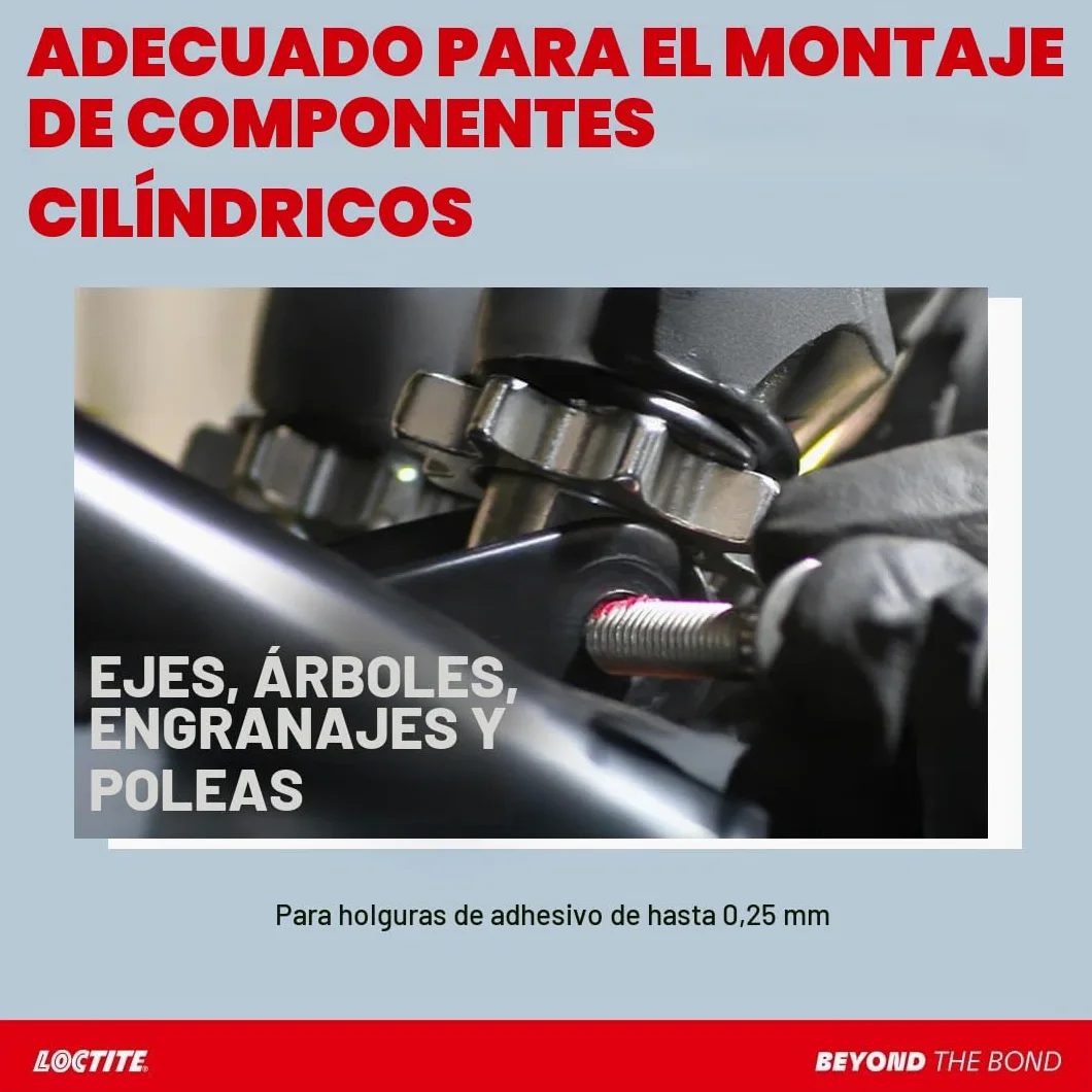 LOCTITE 638, adhesivo de alta resistencia para uniones eje-cubo