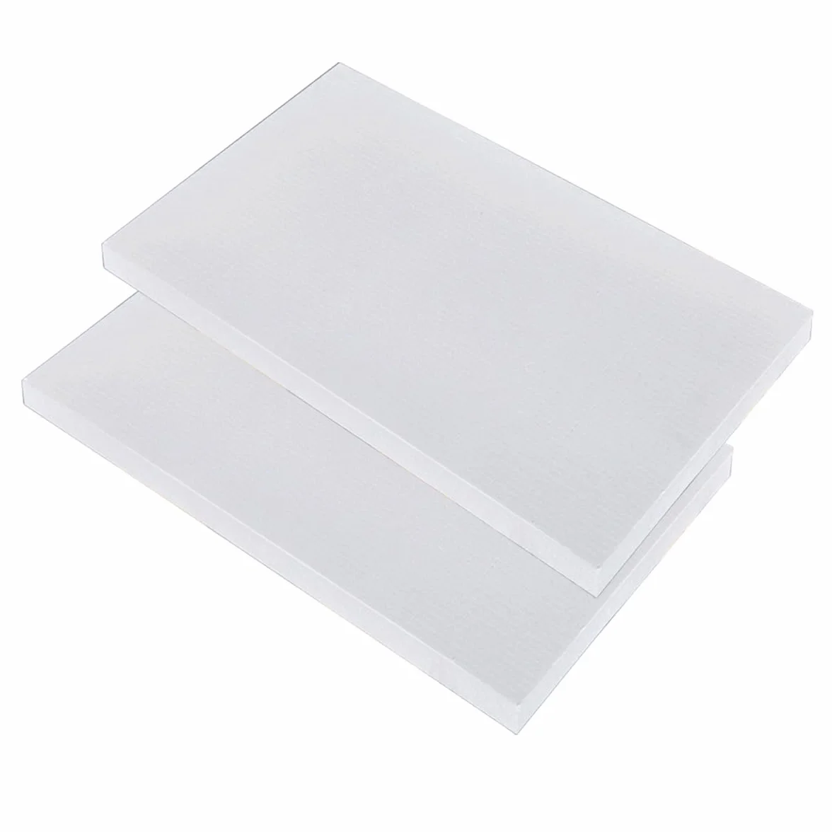 Placa de Aislamiento Térmico de Fibra de Cerámica Paneles Aislantes de Fibra Cerámica Ignífugos Tablero Inorgánico for Hornos de Pizza Estufas de leña 300mmx200mmx5mm,2 Unidades