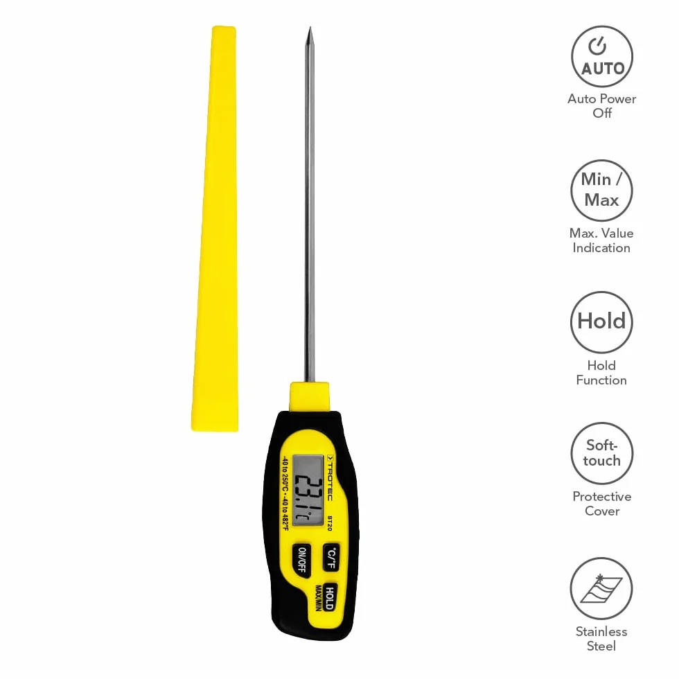 TROTEC BT20 - Termómetro de penetración