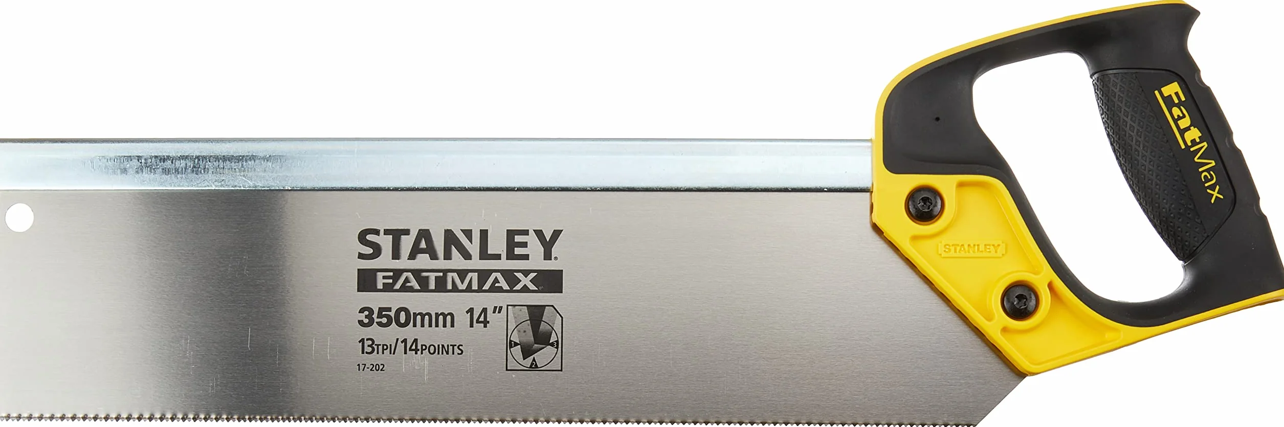 Stanley 2-17-202 - Sierra de costilla 350mm - 13 dientes FatMax