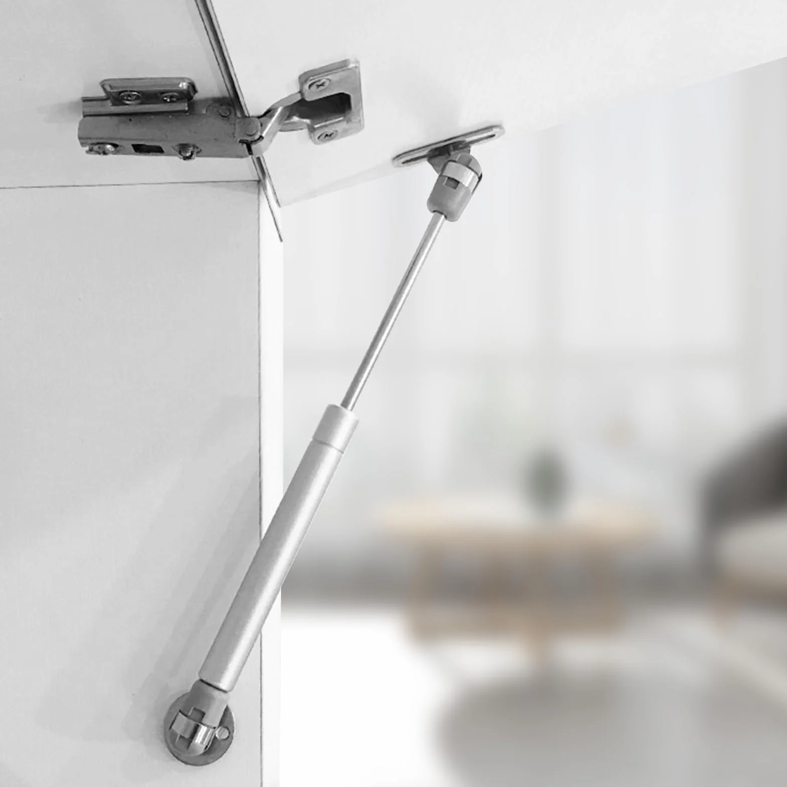 Amortiguadores de Gas 100N, Bisagras Puertas Cocina, Pistones Hidraulicos para Muebles de Cocina