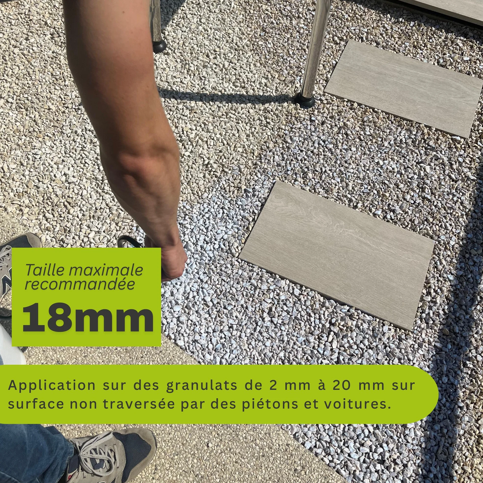 Pegamento de Grava 5 litros - Protege y Estabiliza Lechos de Piedras
