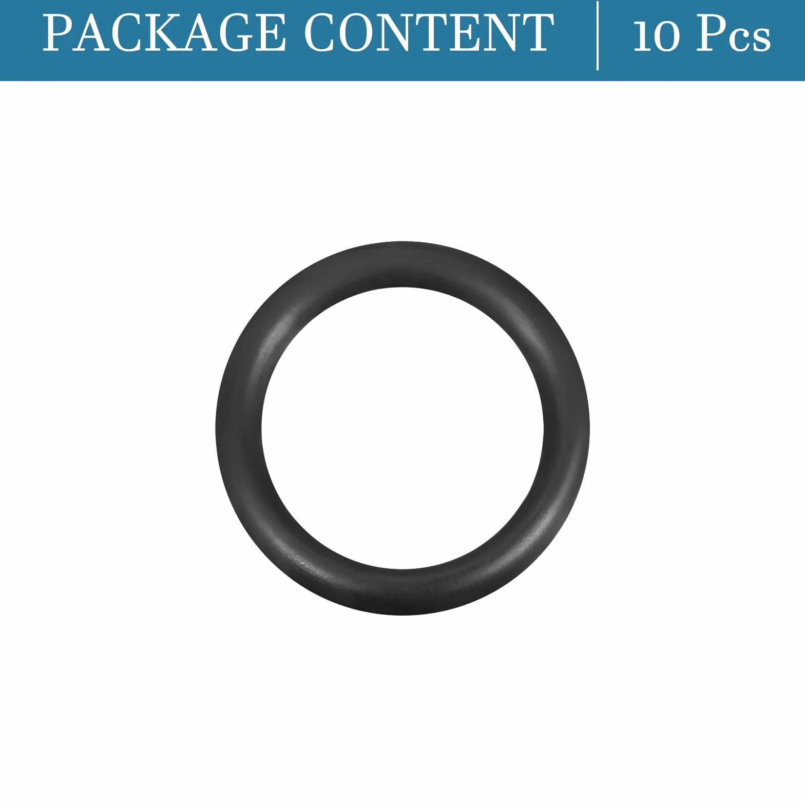 QUARKZMAN 30mm x 22mm x 4mm Nitrilo Goma Juntas Tóricas x 10uds Redondo Junta Arandela para Grifo Plomería Reparación Sellado Conexión [Negro]