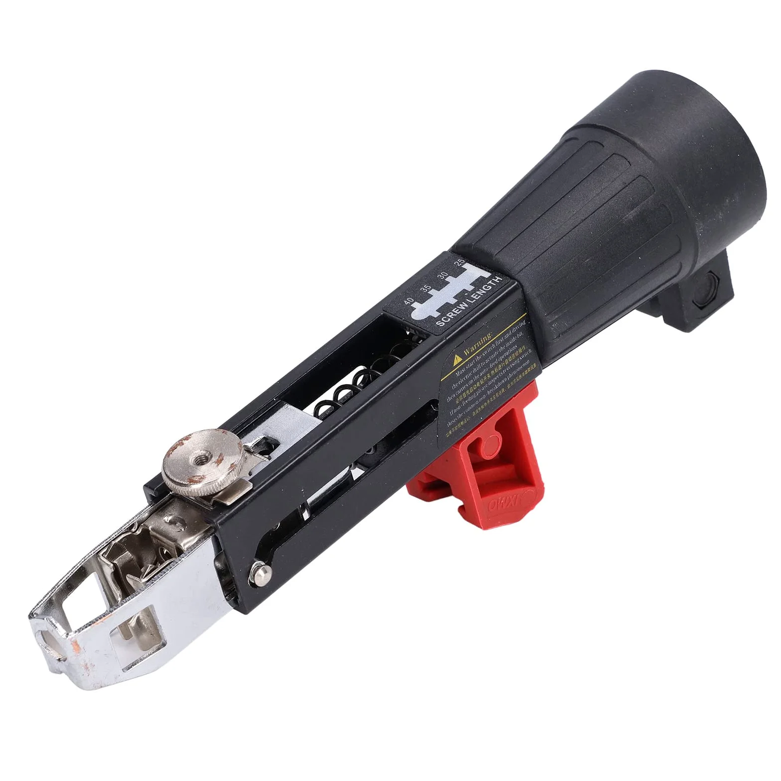 Pistola de Clavos Automática, Adaptador de Clavos de Cadena Automática, Pistola de Tornillos para Paneles de Yeso con Pistola de Tornillos de Clavos de Alta Eficiencia,