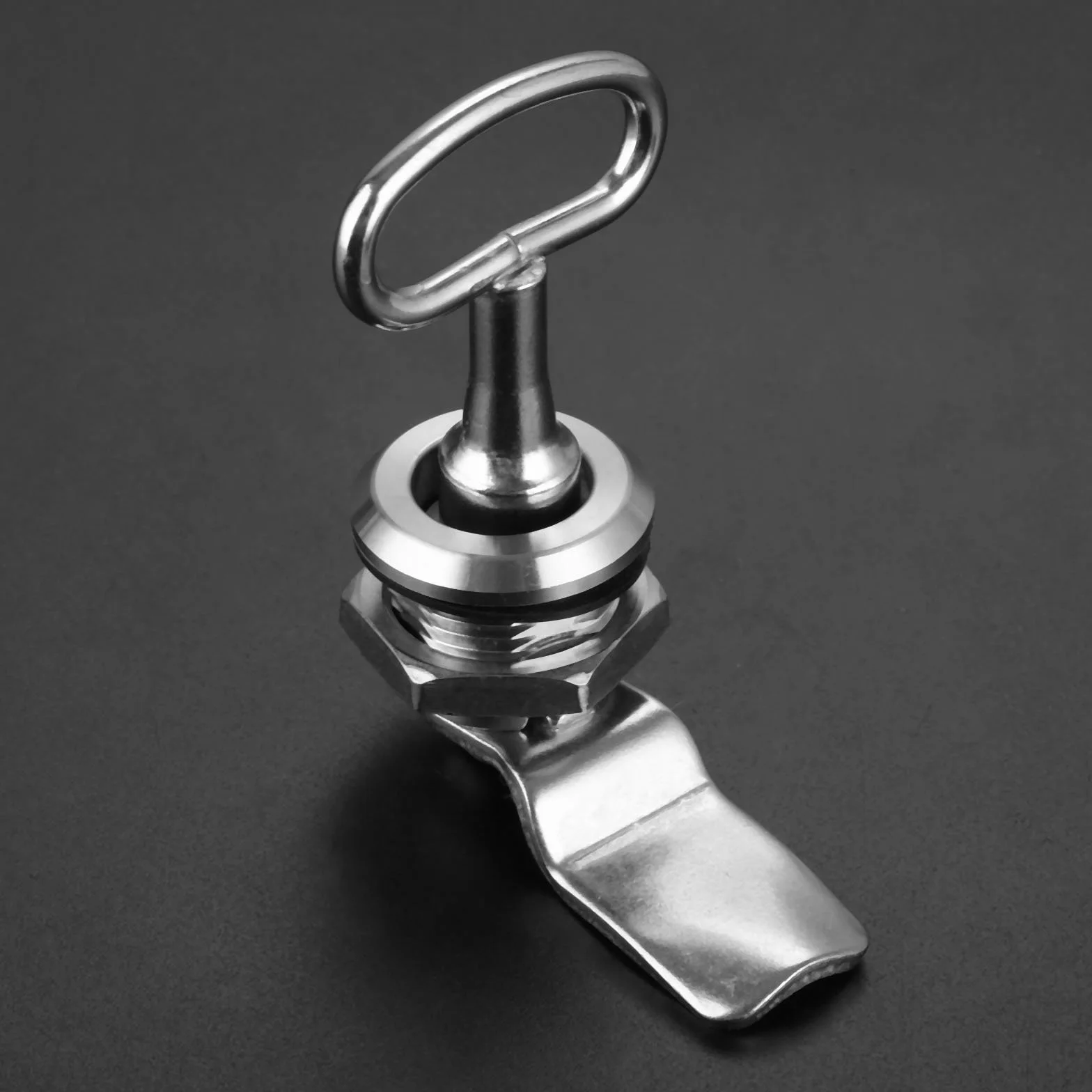 Cerradura tubular de acero inoxidable 22 mm para armario, cajón, buzón