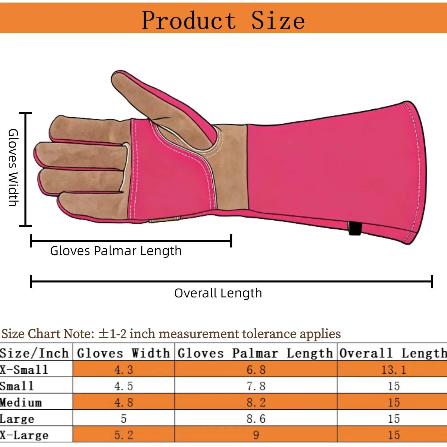 Guantes para barbacoa y soldadura de piel de vaca, de manga larga, guantes resistentes al fuego y al calor para chimenea, barbacoa, soldadura Tig Mig, chimenea, horno, horneado, estufa, rosa
