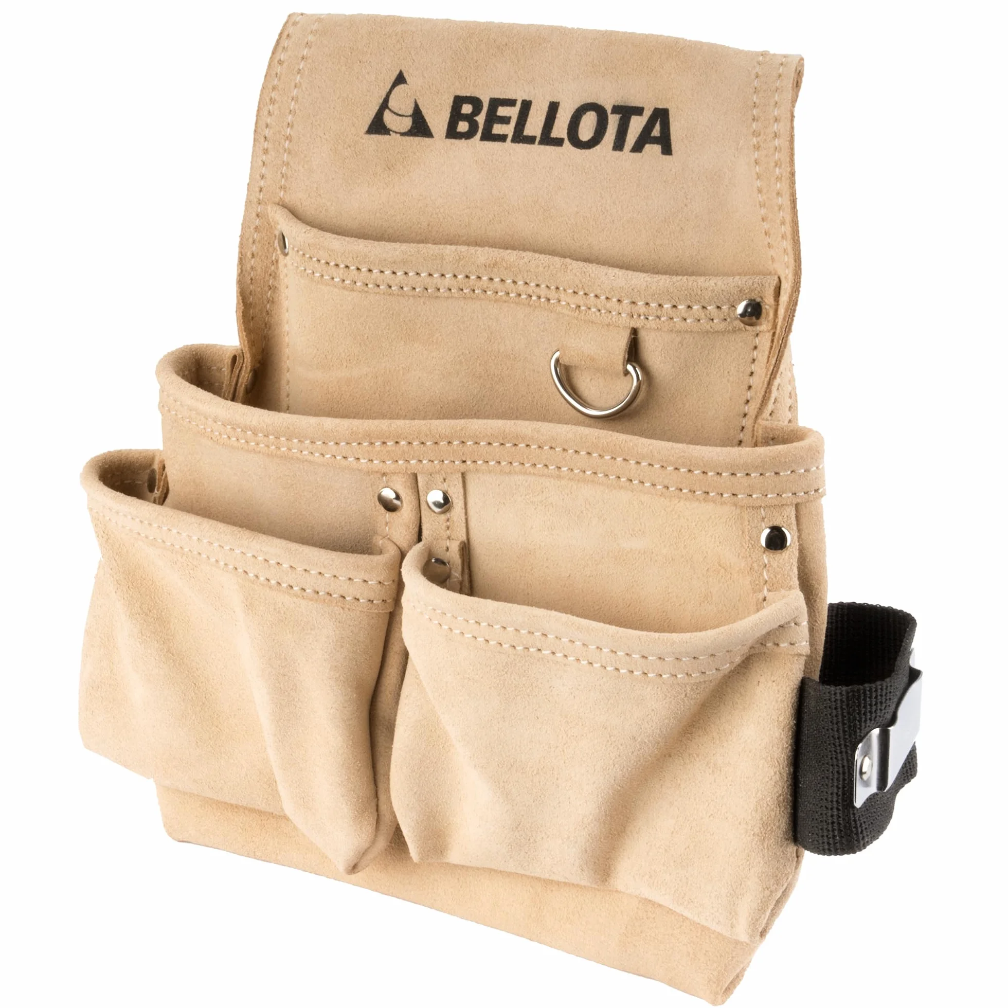 BELLOTA PC4BOL Bolsa portaherramientas de piel 4 bolsillos