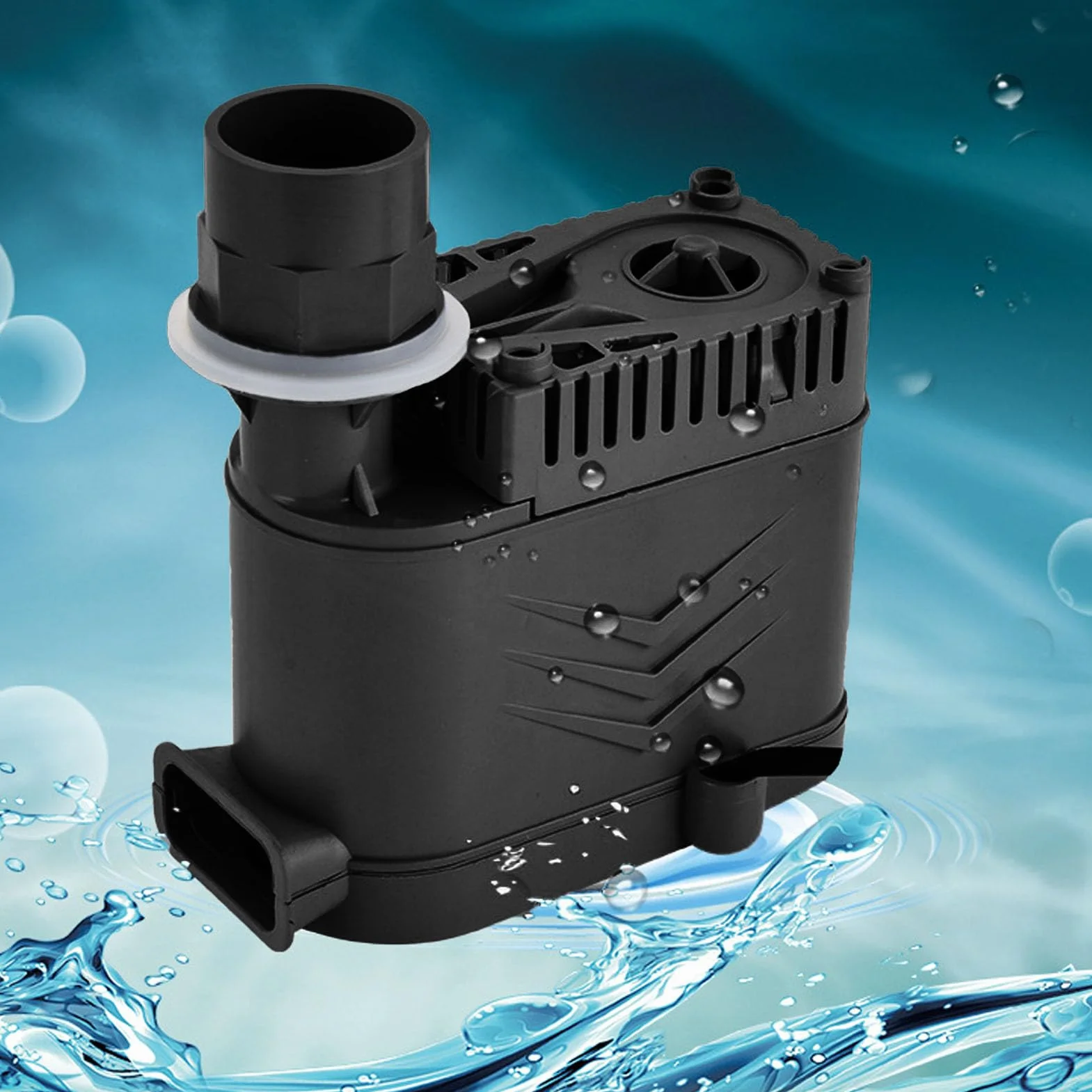 Bomba de Agua de Aire Acondicionado 35W, Bomba de Condensado Automática 3000LPH IPX8 Bomba de Condensado HAVC Impermeable 1m de Elevación
