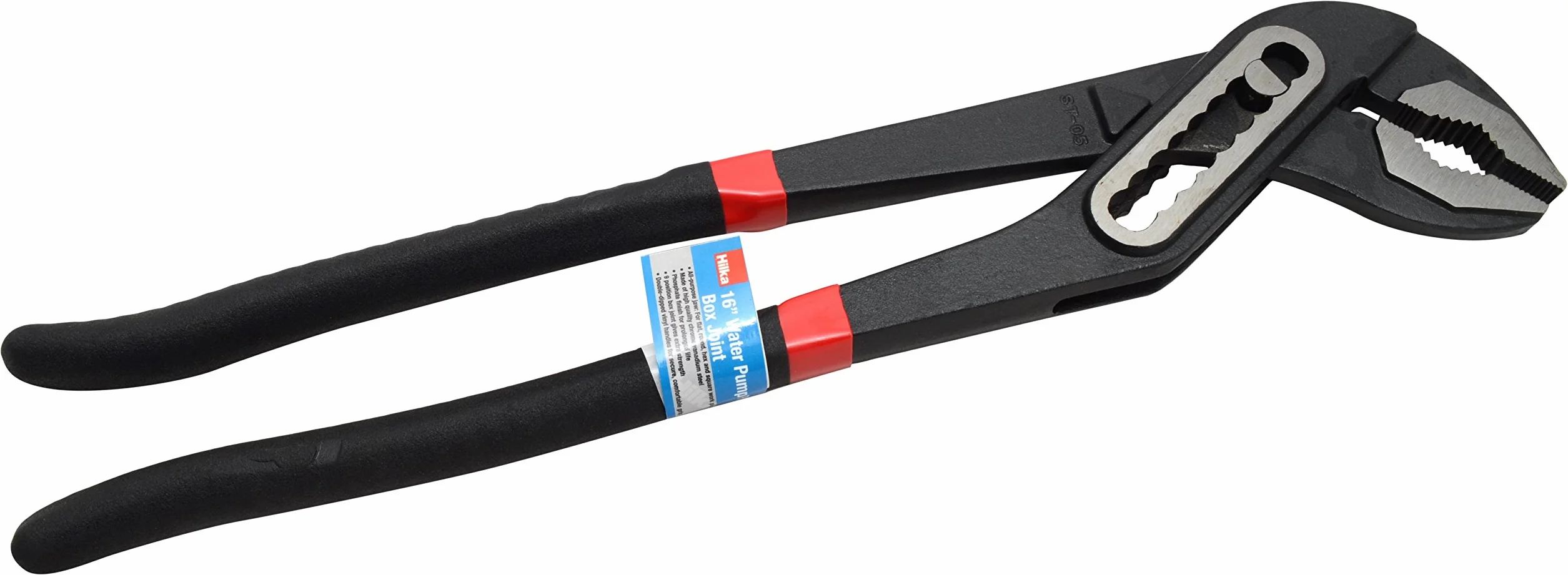 Hilka Tools 22909016 - Alicates para bomba de agua (400 mm), color plateado