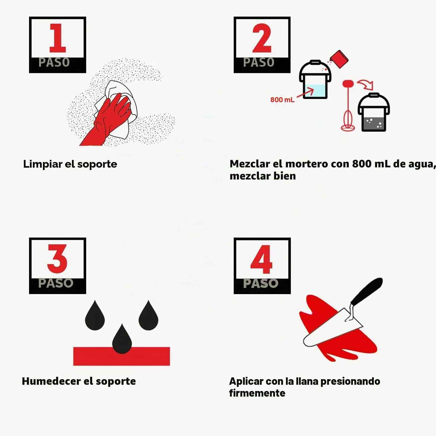 ParexGroup LA2822-2822 refractarios Mortero 5 kg