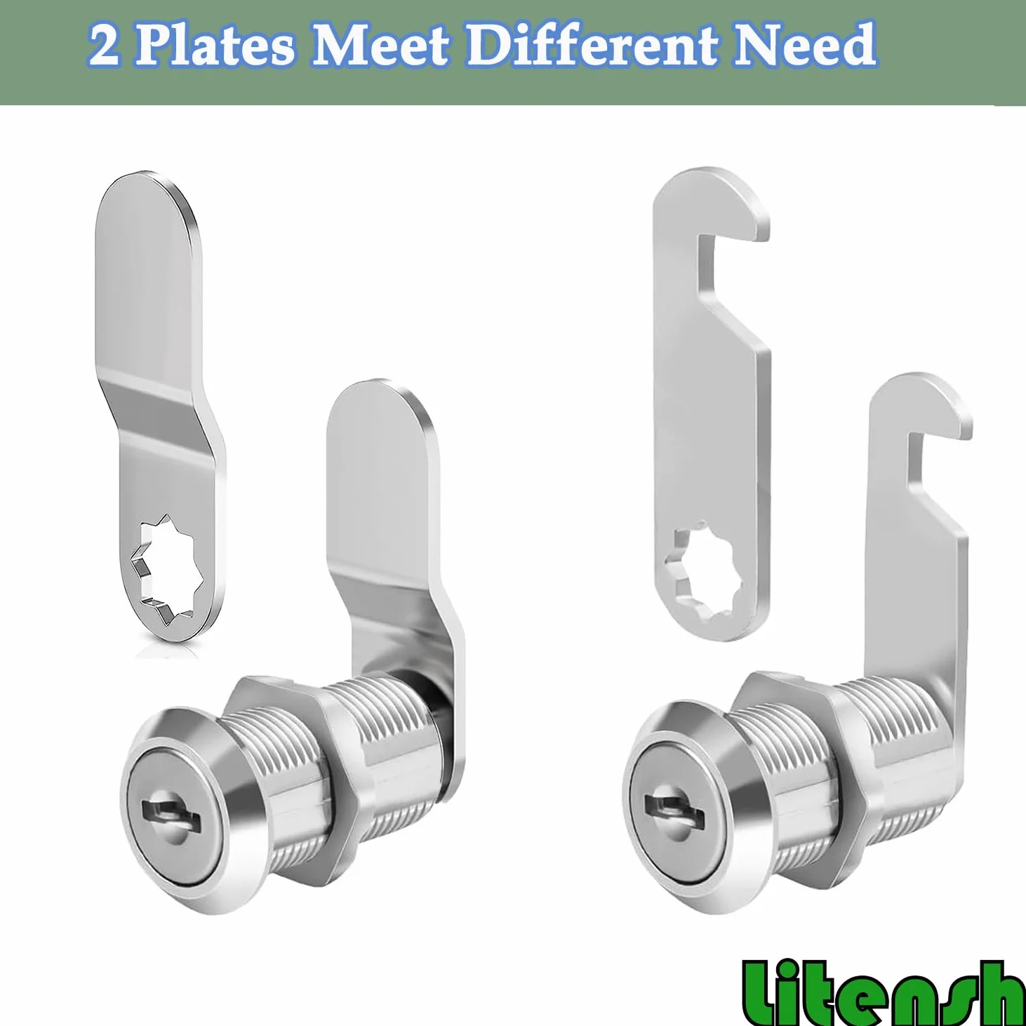 Cerradura de 16 mm para buzón, armario, caja de herramientas, cajones, puerta, muebles, taquilla