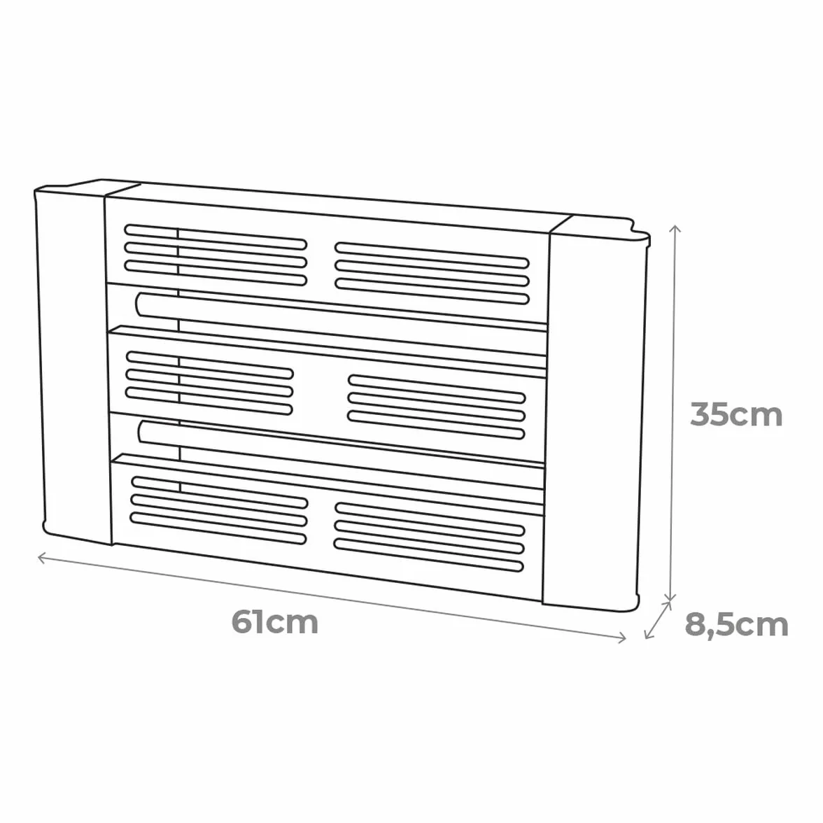 Mata Insectos con Placa Adhesiva EDM 06030 2x15W