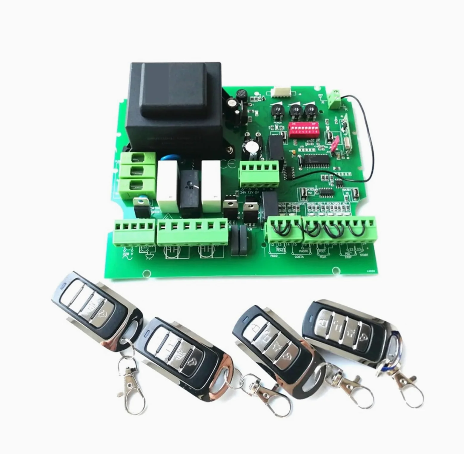 Sin caja, abridor de puerta oscilante, placa de tarjeta de Control for actualización, modelo Universal, placa de circuito de CA, placa de Control de repuesto(Kit 0)