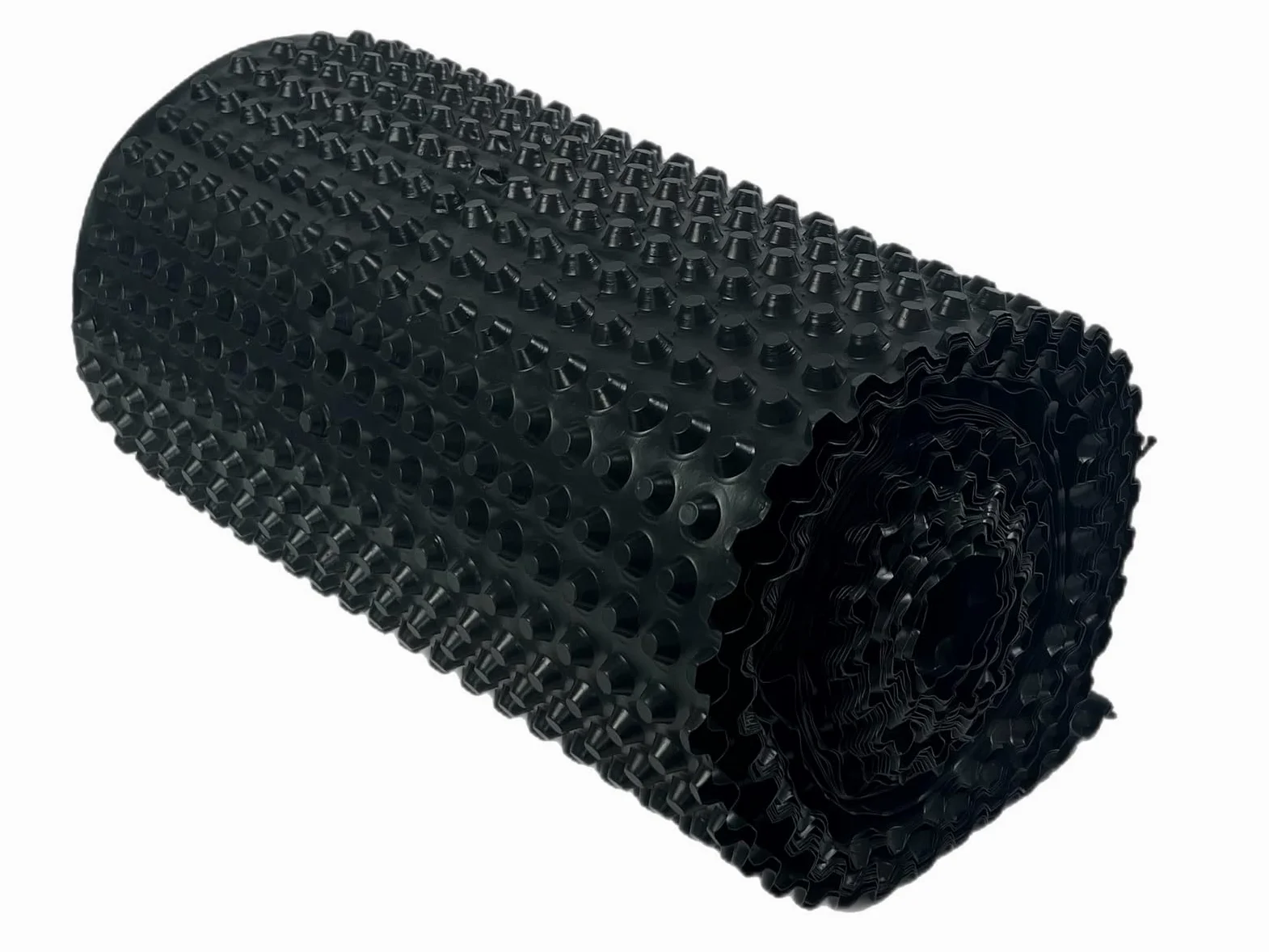 Lámina de nódulos, película de nódulos, membrana de drenaje, protección de muros, protección de cimientos, 0,5 x 20 m, 400 g/m²