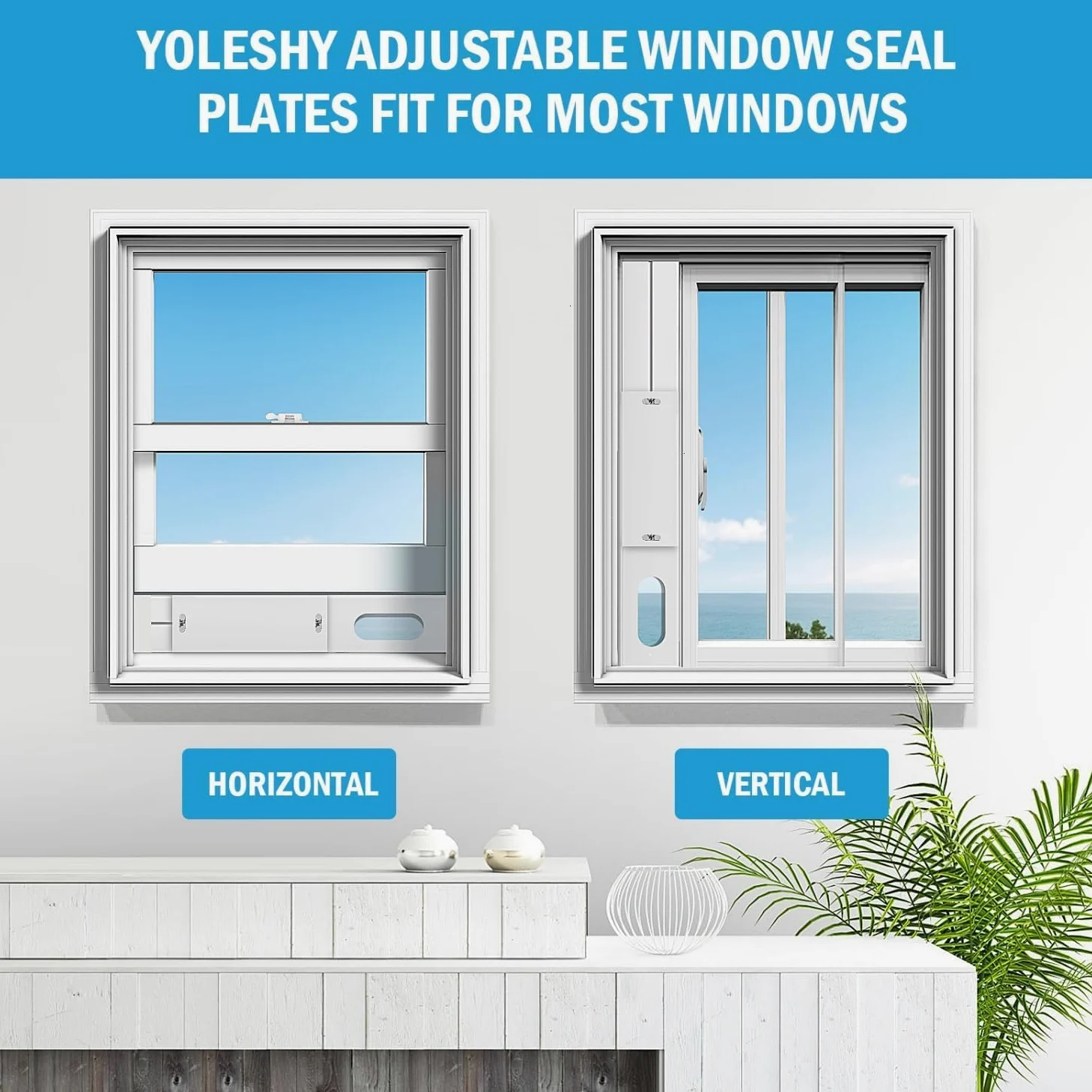 Kit de deslizamiento de ventana elástico,Kit de Sello de Ventana Universal para Aire Acondicionado Portátil,Manguera de escape con acoplador,Kit de ventilación de CA ajustable para ventanas correderas