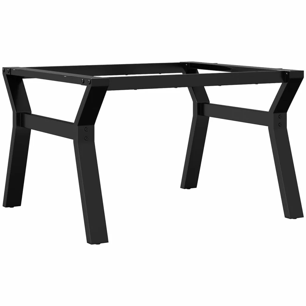 vidaXL Patas de Mesa de Centro Estructura Y Acero 70x60x43 cm, Pata de Mesa Auxiliar, Pata de mesita Auxiliar, Pata de Mesa de Metal