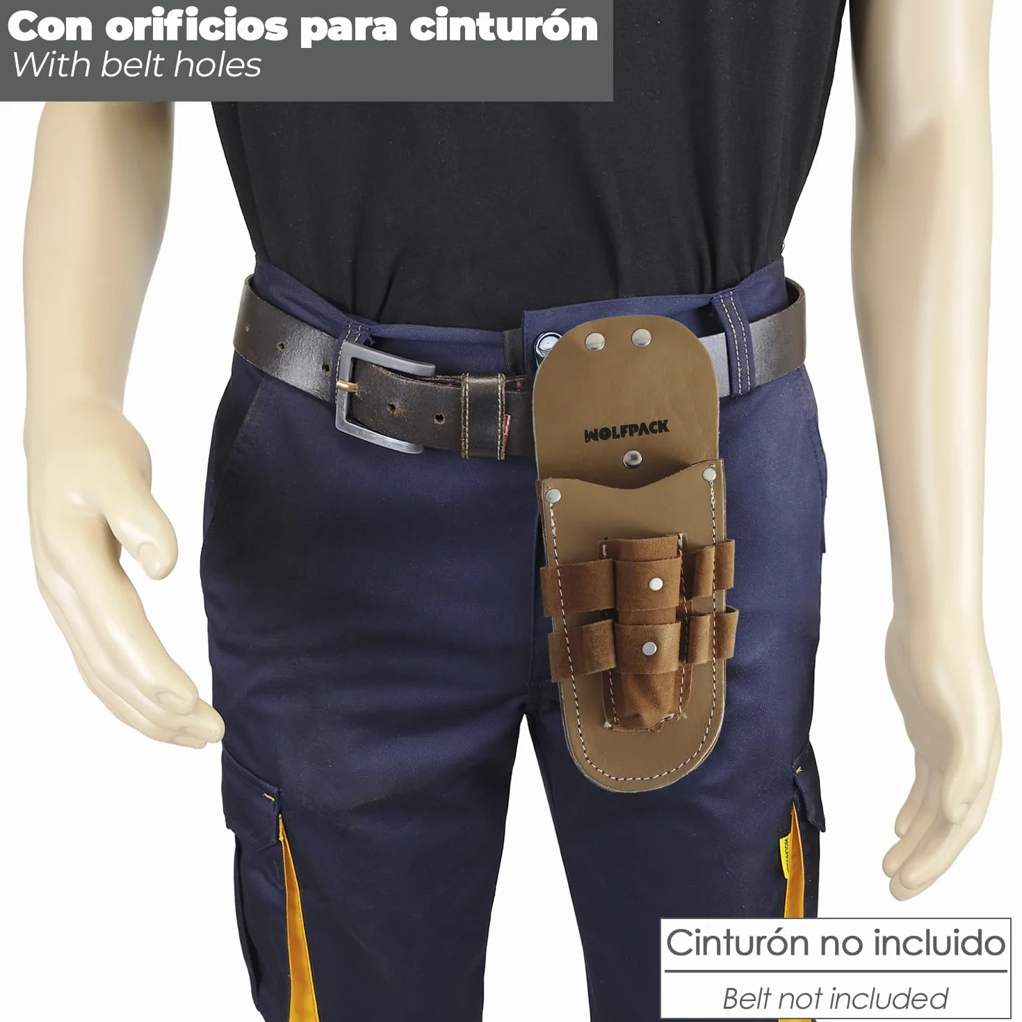 Funda Electricista Herramientas Piel