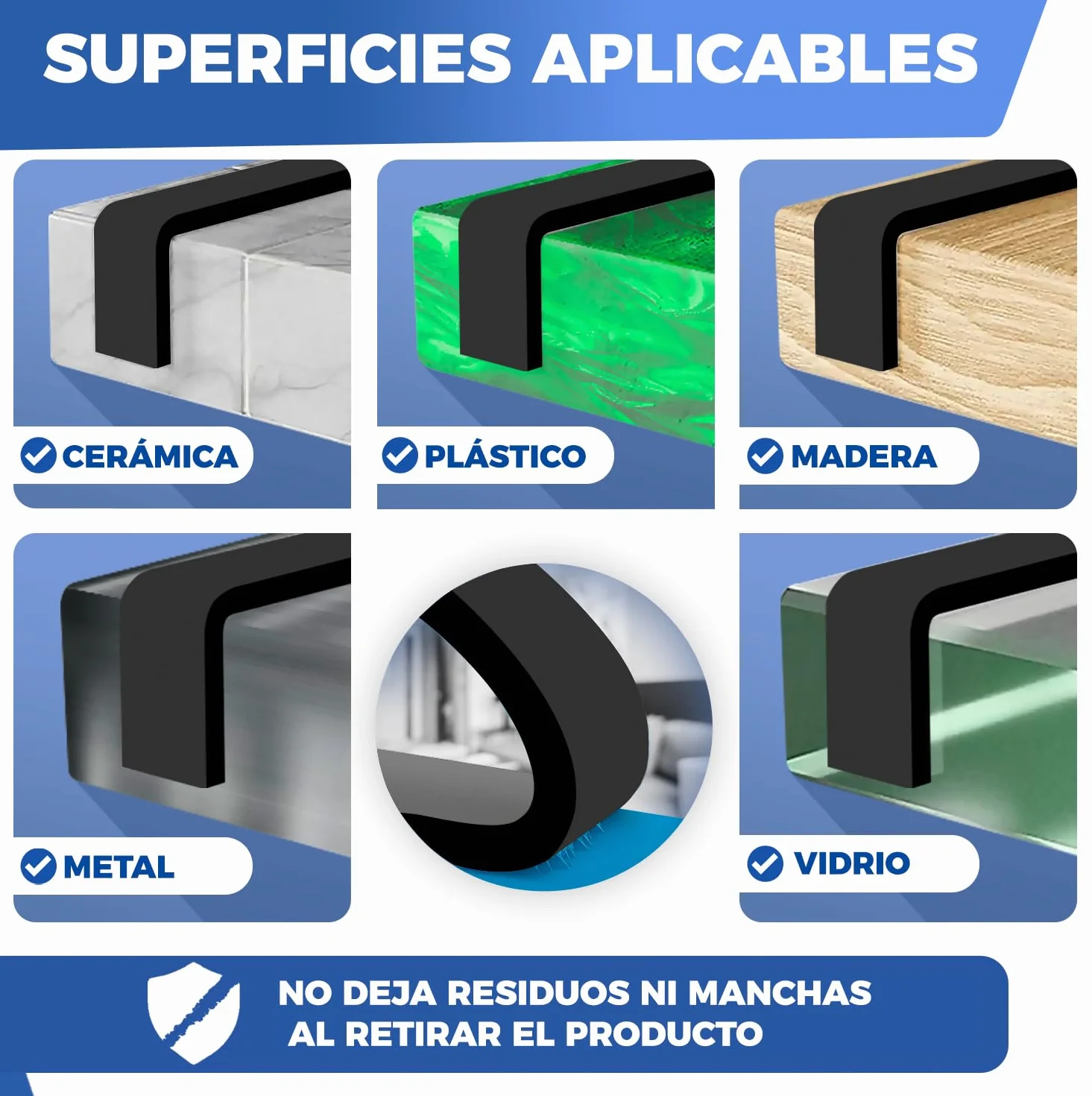 Junta de estanqueidad gruesa autoadhesiva ventanas 30mm (W) x 10mm (T) x 4Mts (L) burlete espuma/tiras de sellado para puertas y ventanas/burlete ventana corredera aluminio/burlete goma,2 piezas…