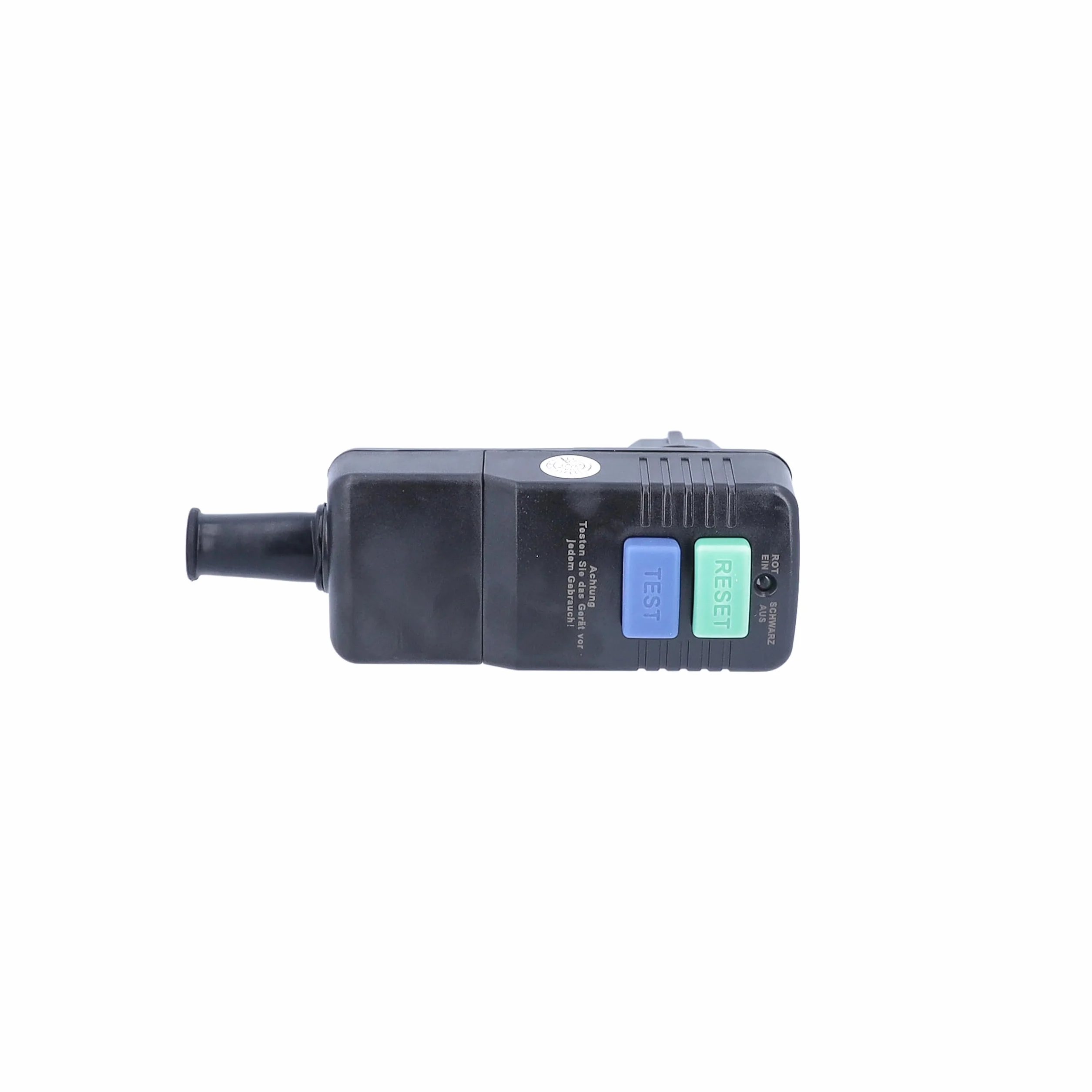as - Schwabe interruptor diferencial 30 mA - protección personal - 230 V / 16 A / 3.500 W - desconexión <30 ms - enchufe PRCD - protección laboral fiable - apto para uso en exteriores (IP44), 45209
