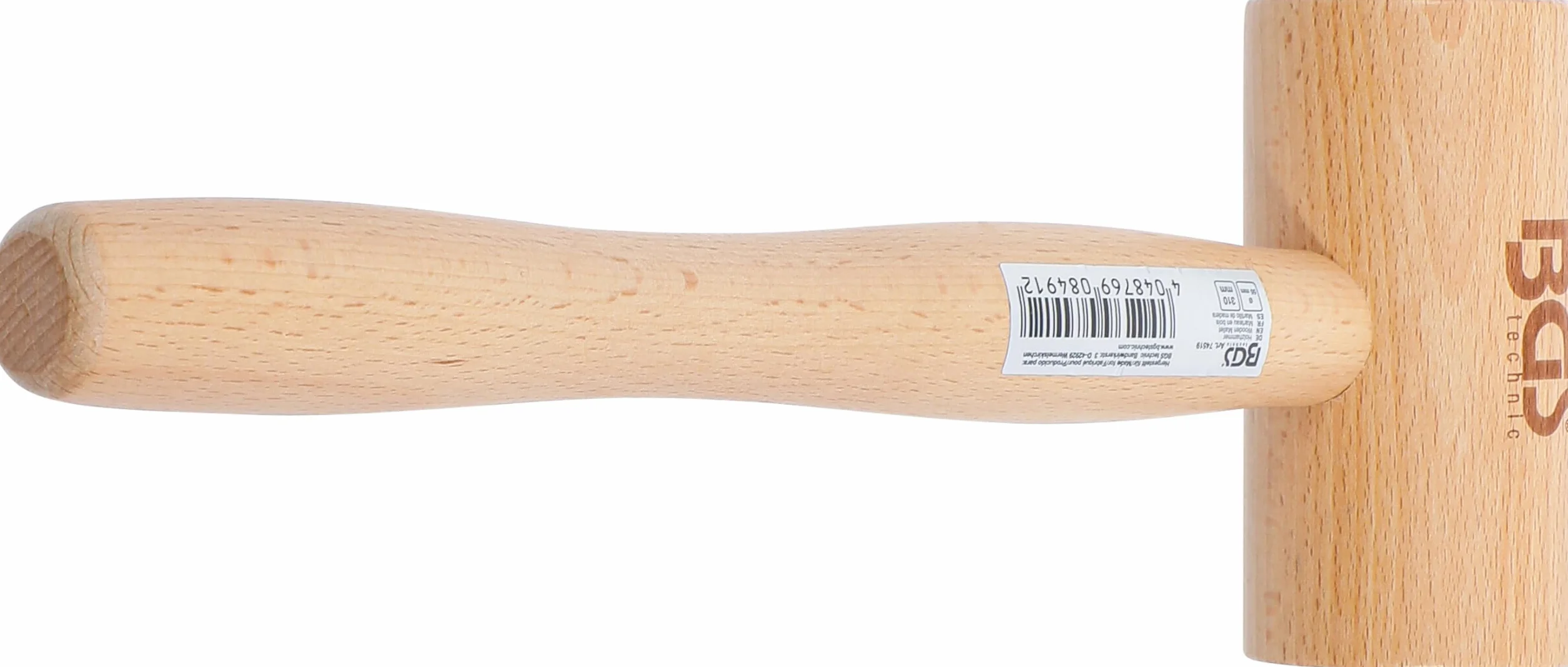 BGS 74519 | Martillo de madera | Ø 55 mm | 180 g