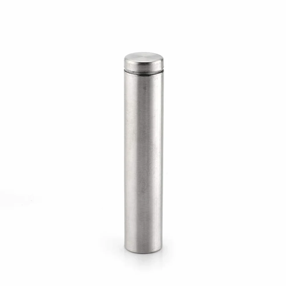 Separador de pared, fijaciones de separador, 10 piezas de sujetadores de 12 mm, separadores de anuncios de acero, clavos, hardware, 12x50 mm (tamaño: 12x80 mm) (Size : 12x70mm)