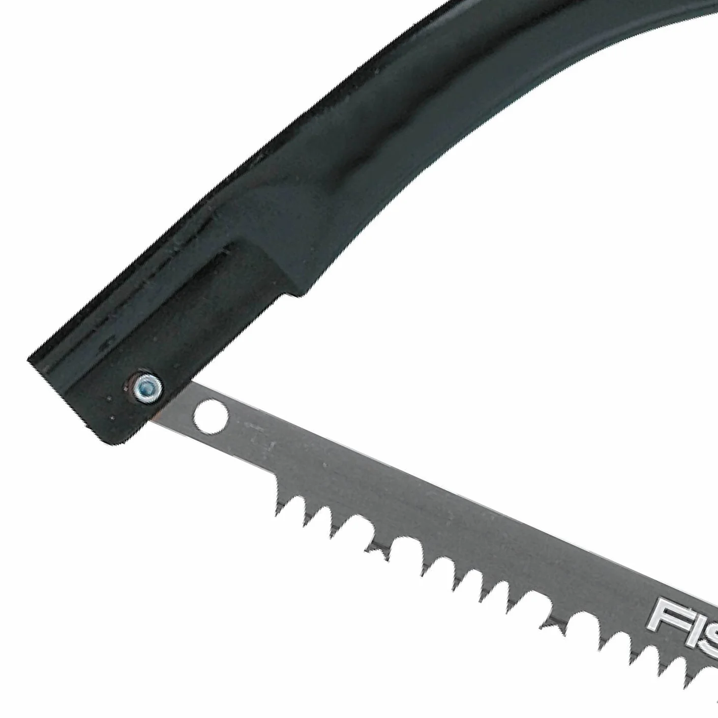 Fiskars Sierra de arco para madera verde, Cuchilla fija, 70 cm, Acero, Negro/Naranja, SW31
