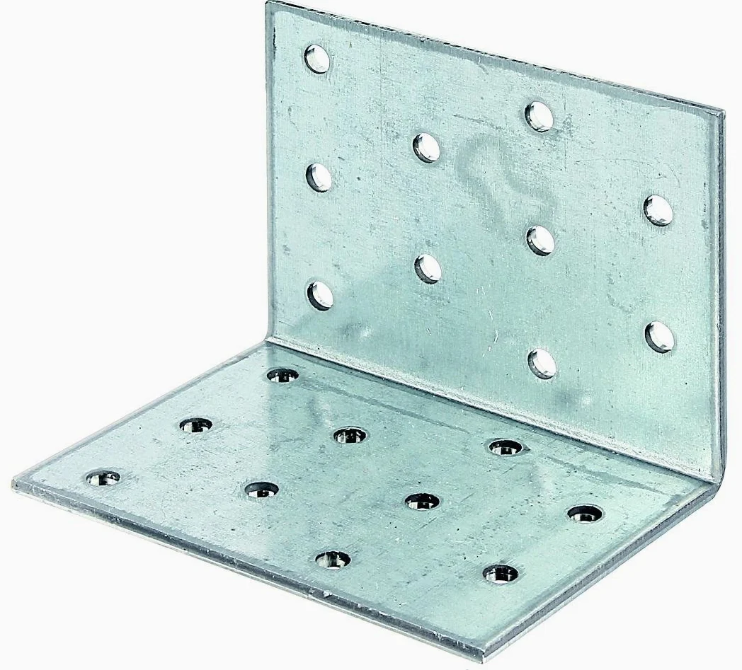 GAH-ALBERTS 330804 - Soporte (60 x 60 x 80 mm / 25 pcs), color: acabado: galvanizado en caliente