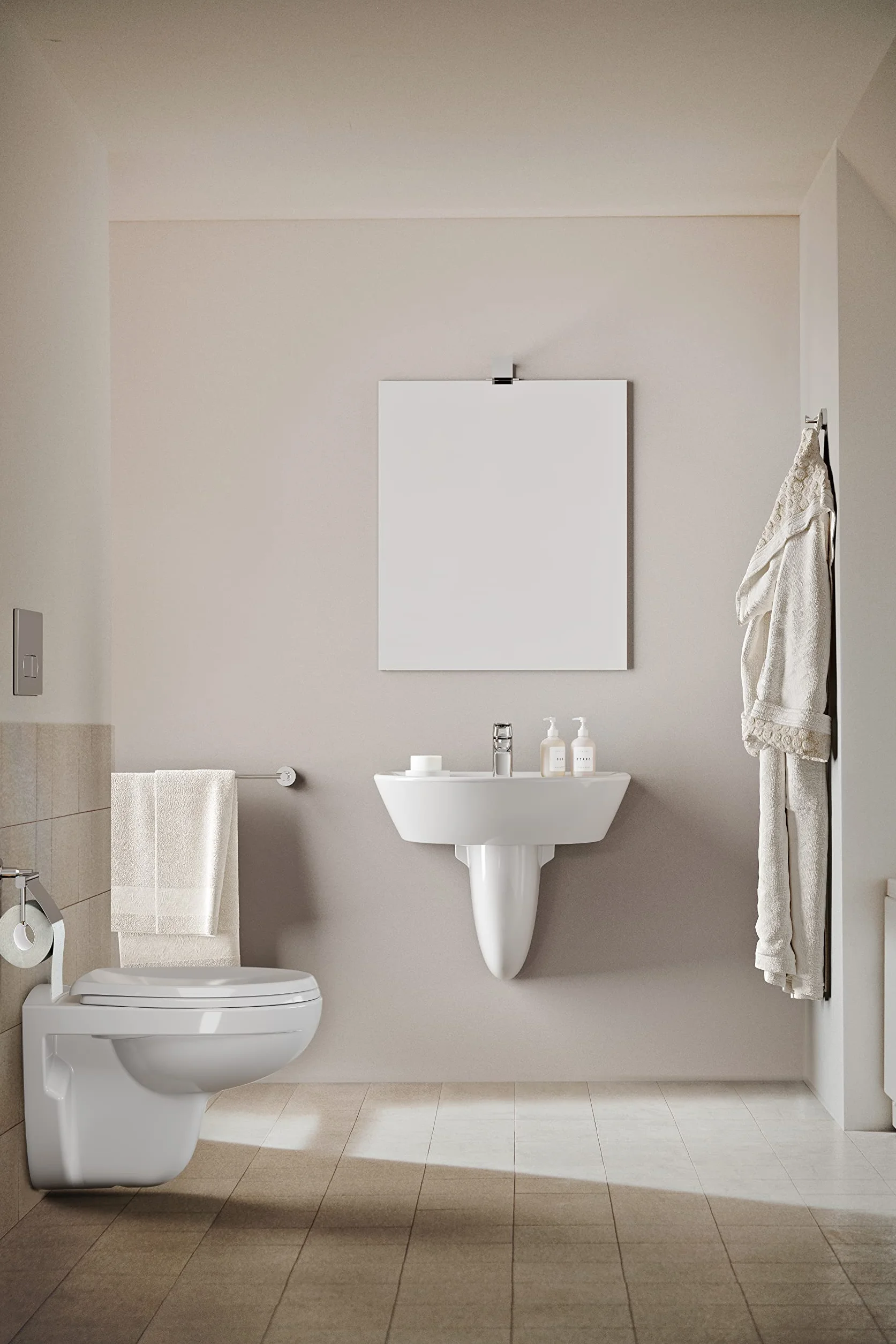 Ideal Standard W332301 Lavabo del baño EUROVIT, Blanco