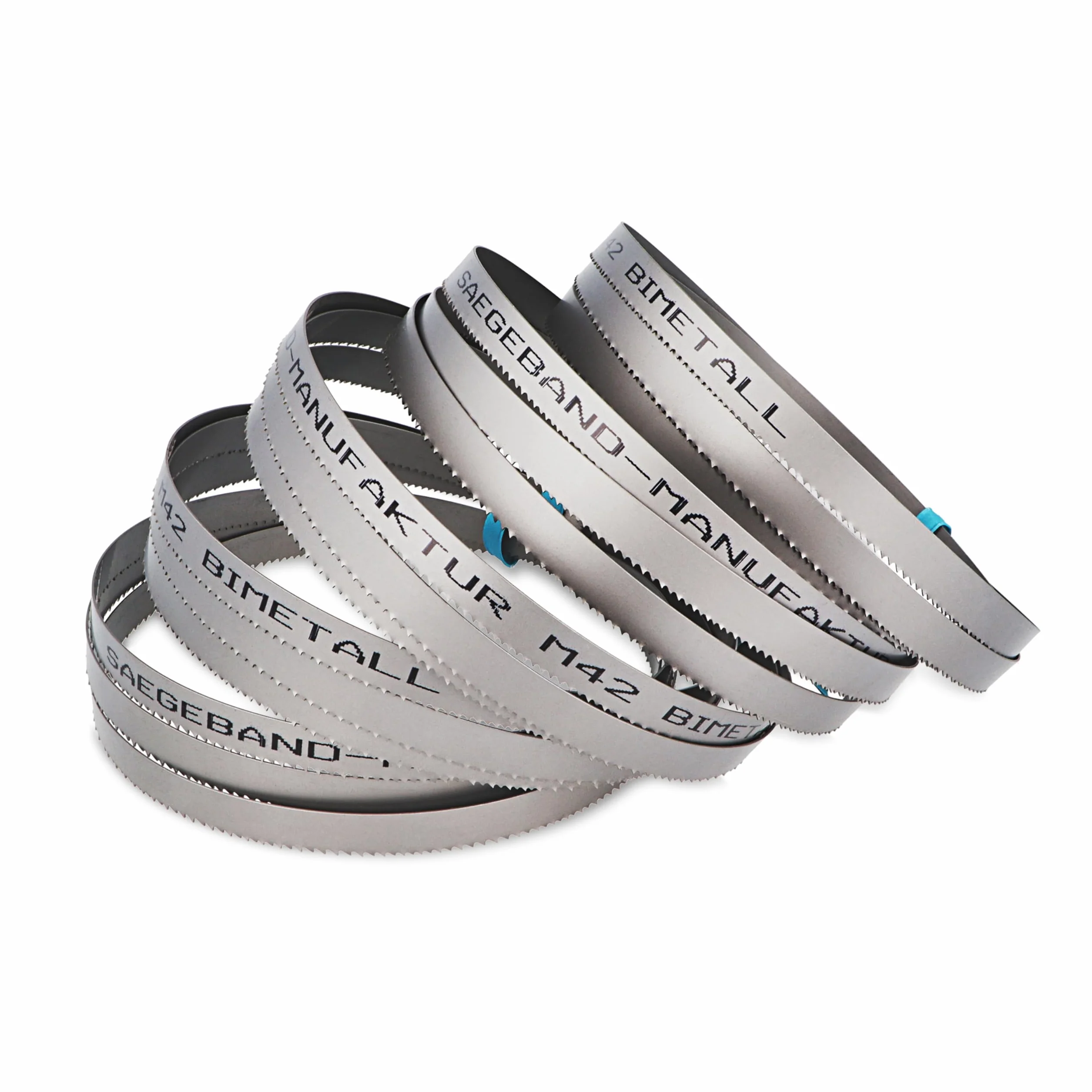 Pack 5 Hojas de Sierra de Cinta Premium M42 HSS Bimetálicas 1330 x 13 x 0,65 mm 14/18 TPI para Metal