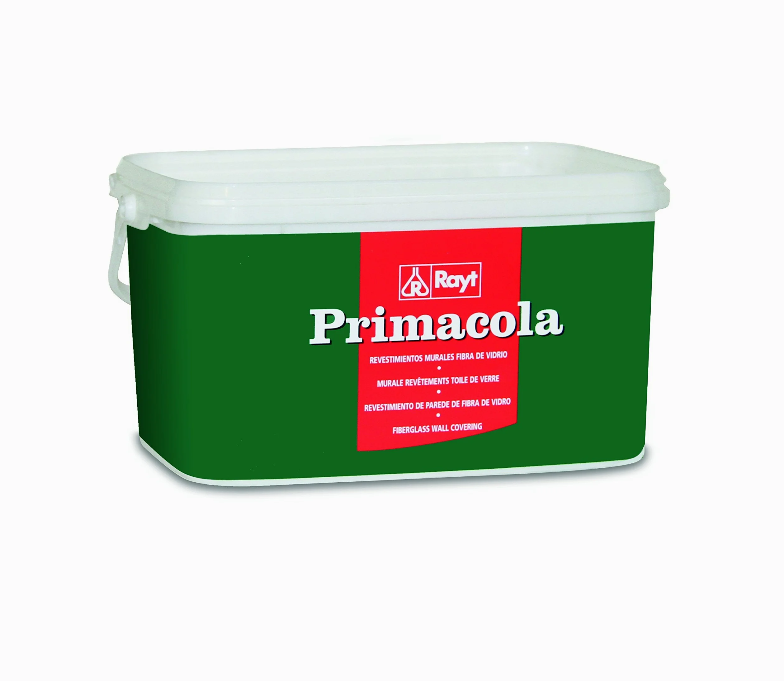 Rayt 585-23 Primacola CP-1316 Adhesivo vinílico especial para revestimientos de fibra de vidrio sobre paredes de yeso, cemento, madera., etc. SIN disolventes. 5 kg