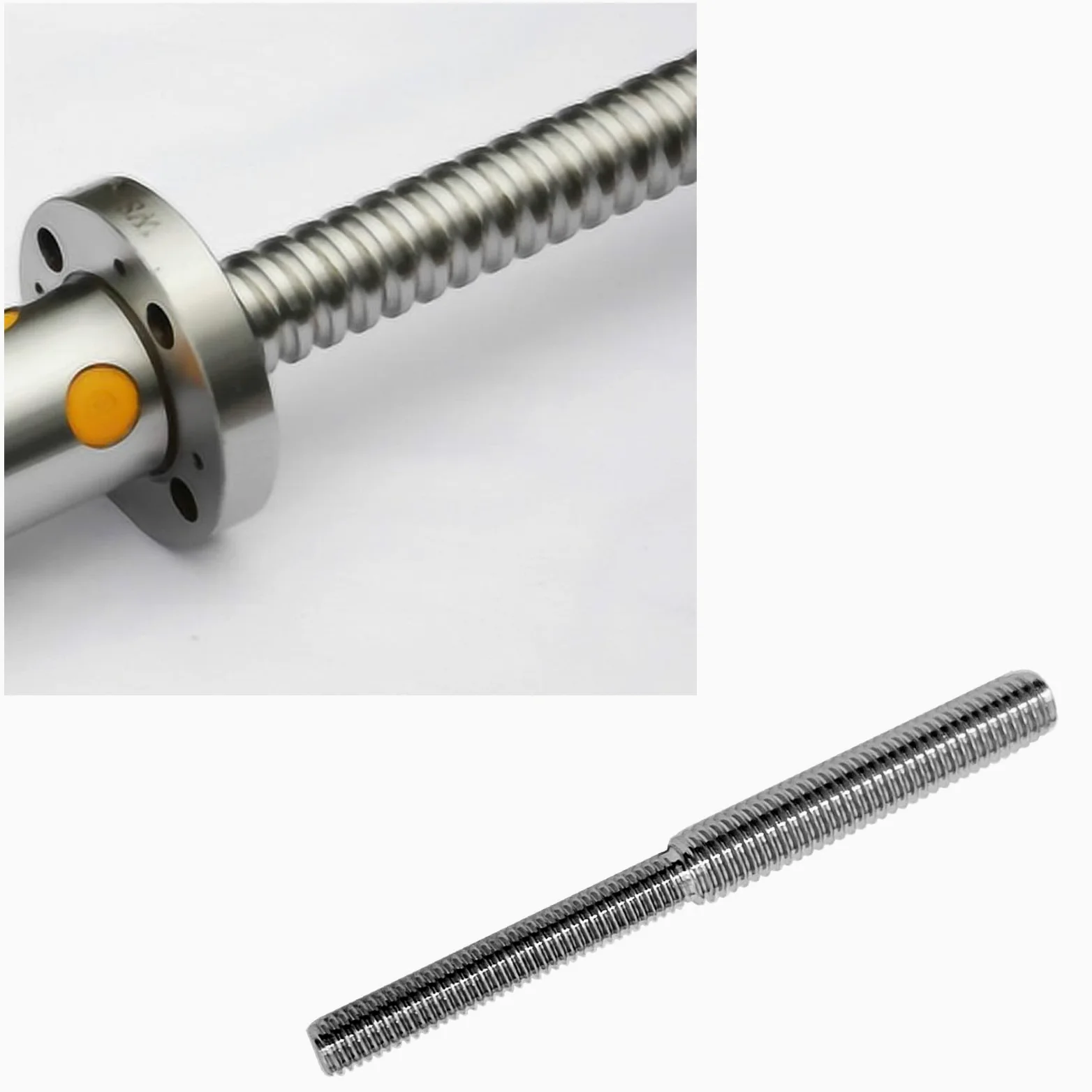 Adaptadores roscados reductores de diámetro de acero inoxidable 304 con perno de doble cabeza de 10 x 80 mm para sujetadores de columnas estructurales (m6 a m8) (M8 to M10)