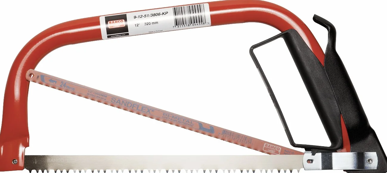 Bahco 9-12-51/3806-KP - Arco tronzador 9-12 para madera 300mm