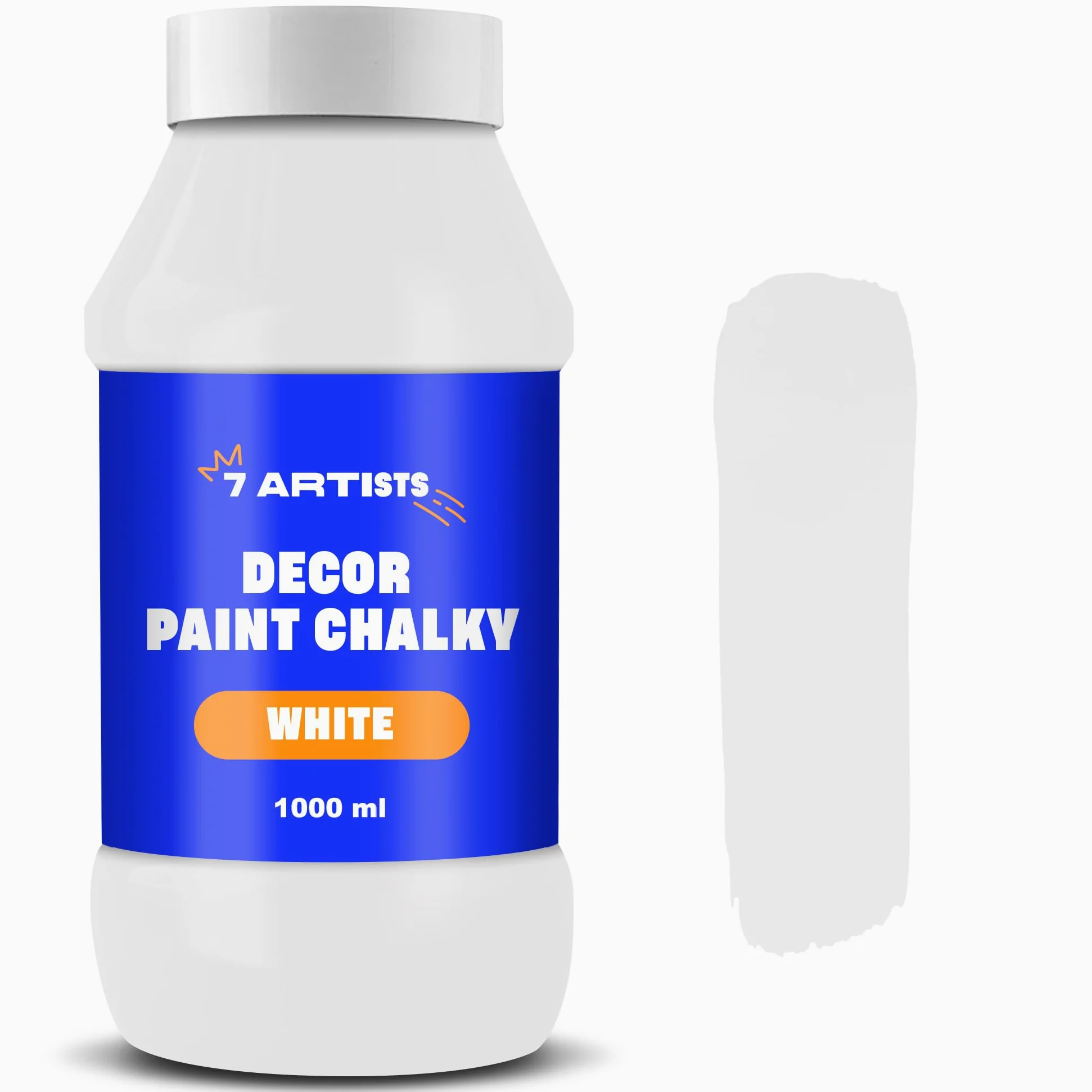 Chalk Paint Blanco 1000 ml Pintura a la Tiza para Muebles | Pintura Chalk Paint
