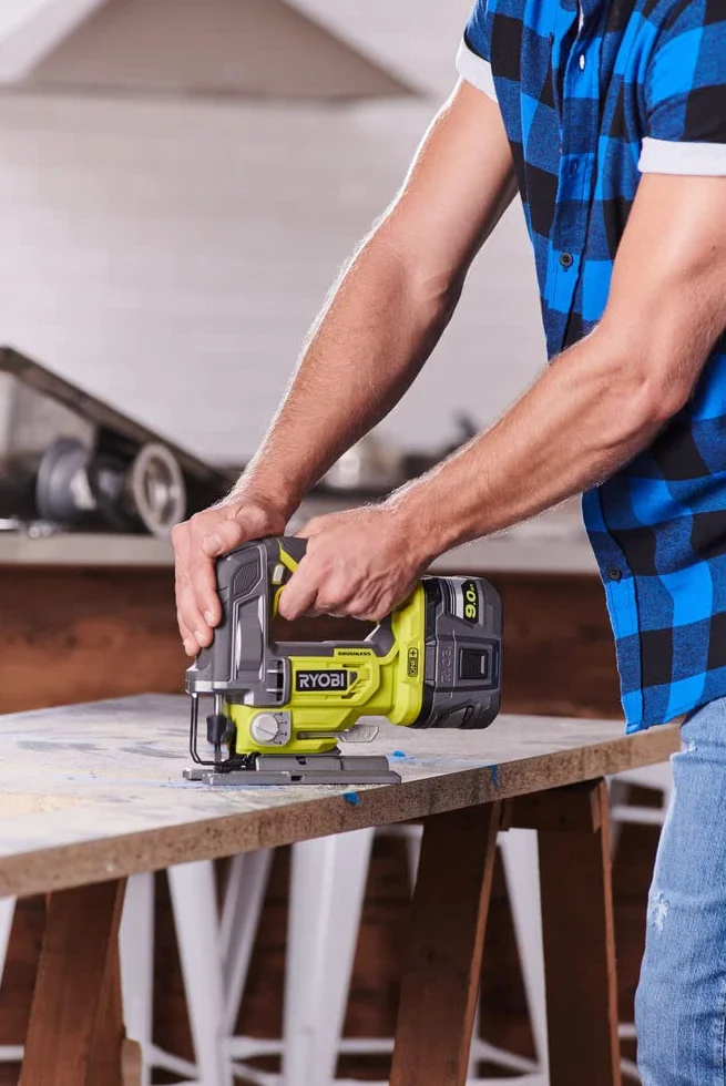 RYOBI Juego de 10 Hojas de Corte ONE+ Sierra de Calar Sin Cable para Madera, Metal y Plástico RAK10JSBWM