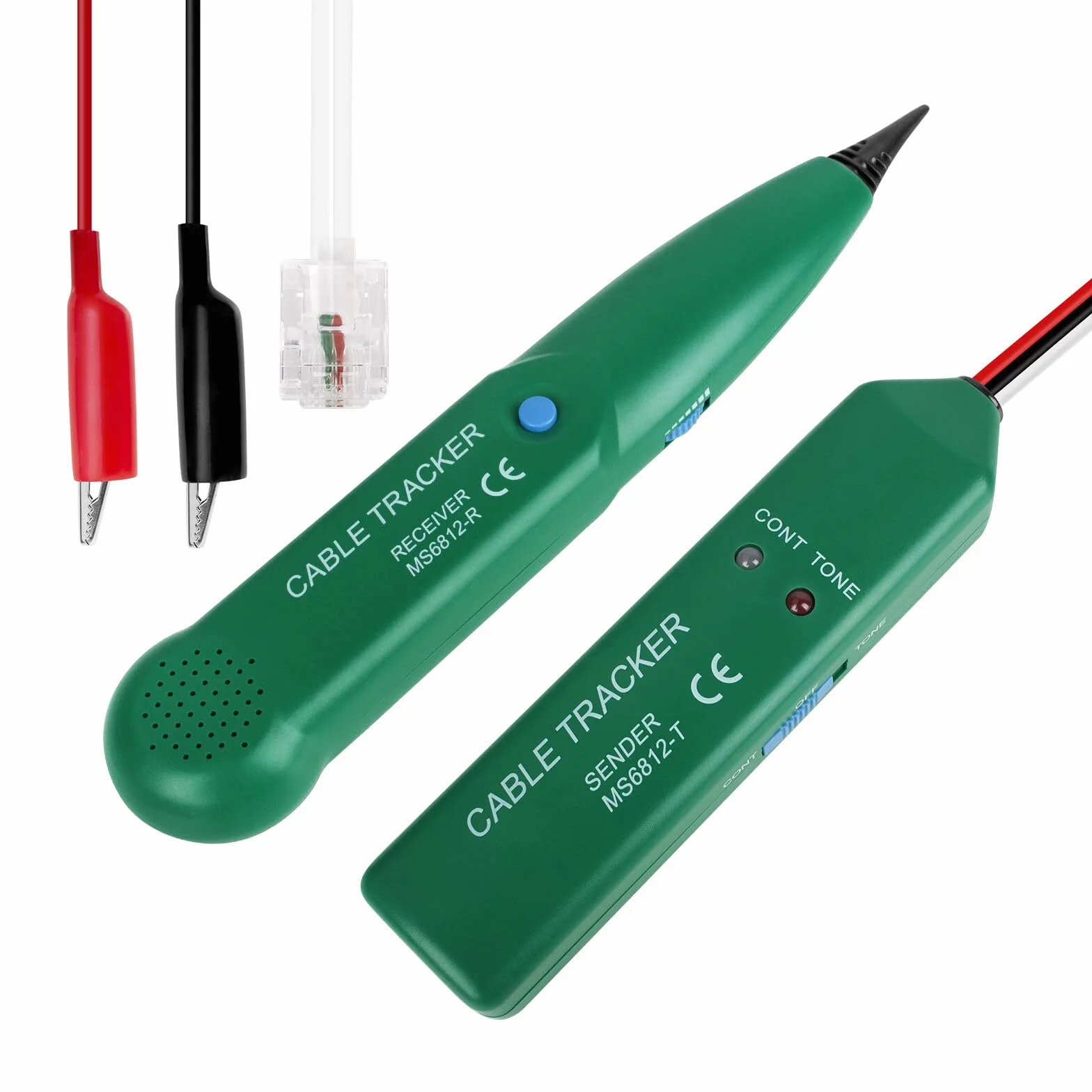 Cable Tracker Escáner de Cable Roto Probador Multifunción para Mantenimiento de Red LAN