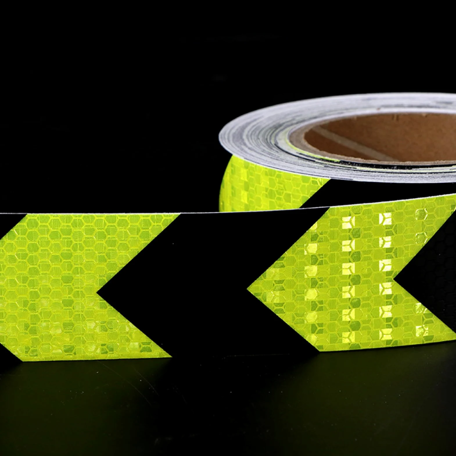 Cinta, cinta reflectante, Cinta adhesiva reflectante de seguridad 2/10/20" x 82 pies for remolques, vehículos y camiones exterior, ancho 10 cm(Width 10cm)