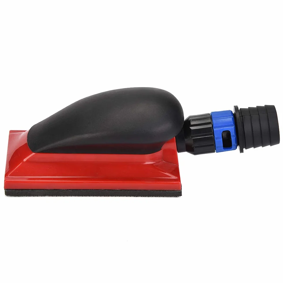 Lijadora Manual sin Polvo con de Aspiración para Pulido de Madera y Automóvil Esponja de Lijado 125x70 mm Tipo