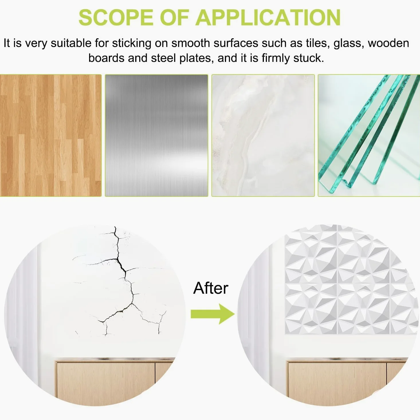 20 Piezas Papel Pintado Autoadhesivo Pared 30 × 30 cm, Vinilos de Pared Decorativos, Revestimiento de Paredes PVC, Ladrillos 3D Adhesivo Pared, Adesivos Papel de Paredes Decoración (Blanco)