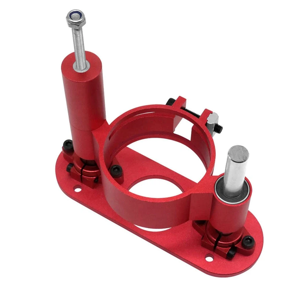 Placa de inserción de mesa de madera, fresadora de madera, base de elevación, piezas de repuesto para motores de 63,8 a 65 mm de diámetro, máquina de corte de grabado