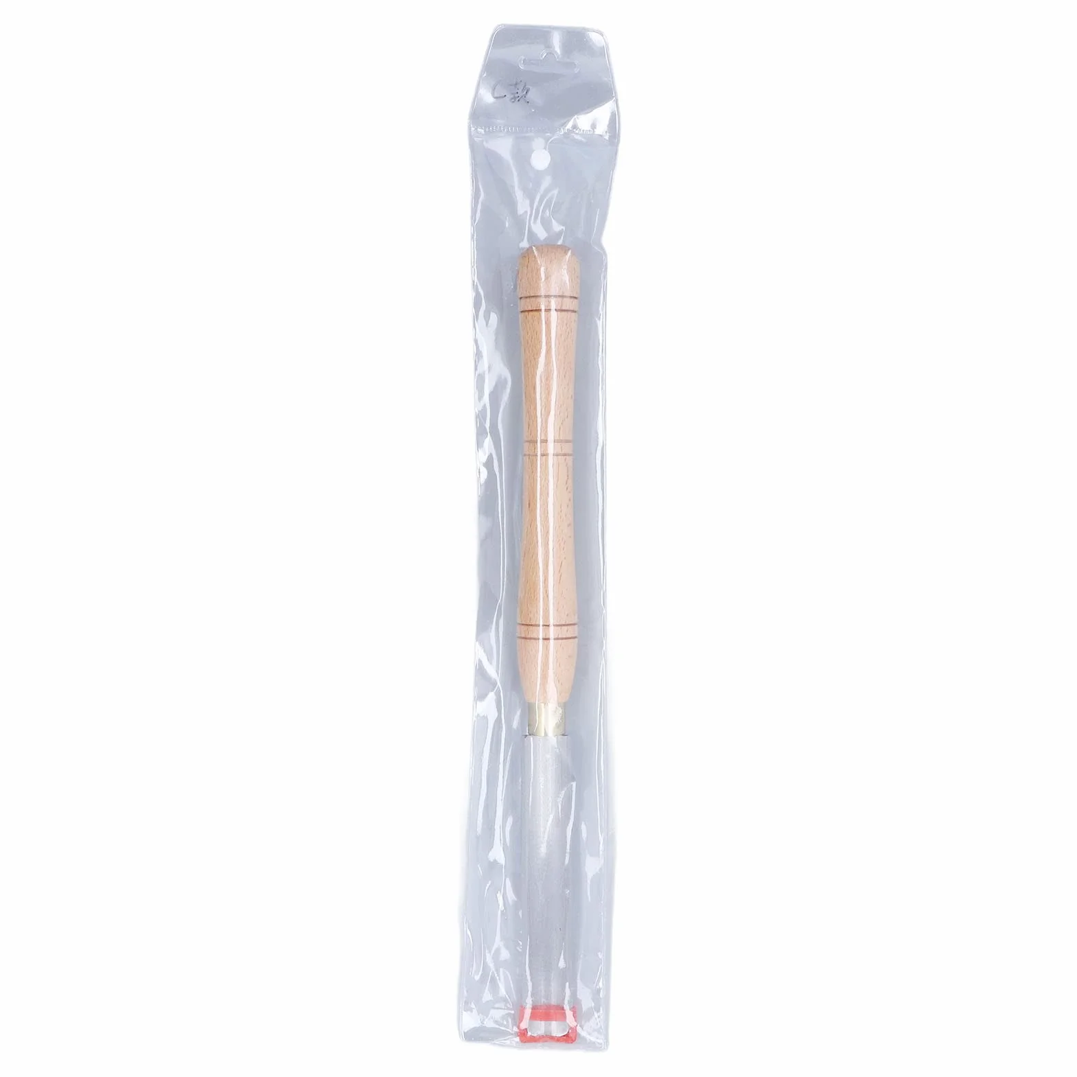 CHISEL Gubia de Torneado de Madera, HSS Acero de Alta Velocidad, Mango de Haya, Herramienta para Carpintería con Funda, Interior Grande