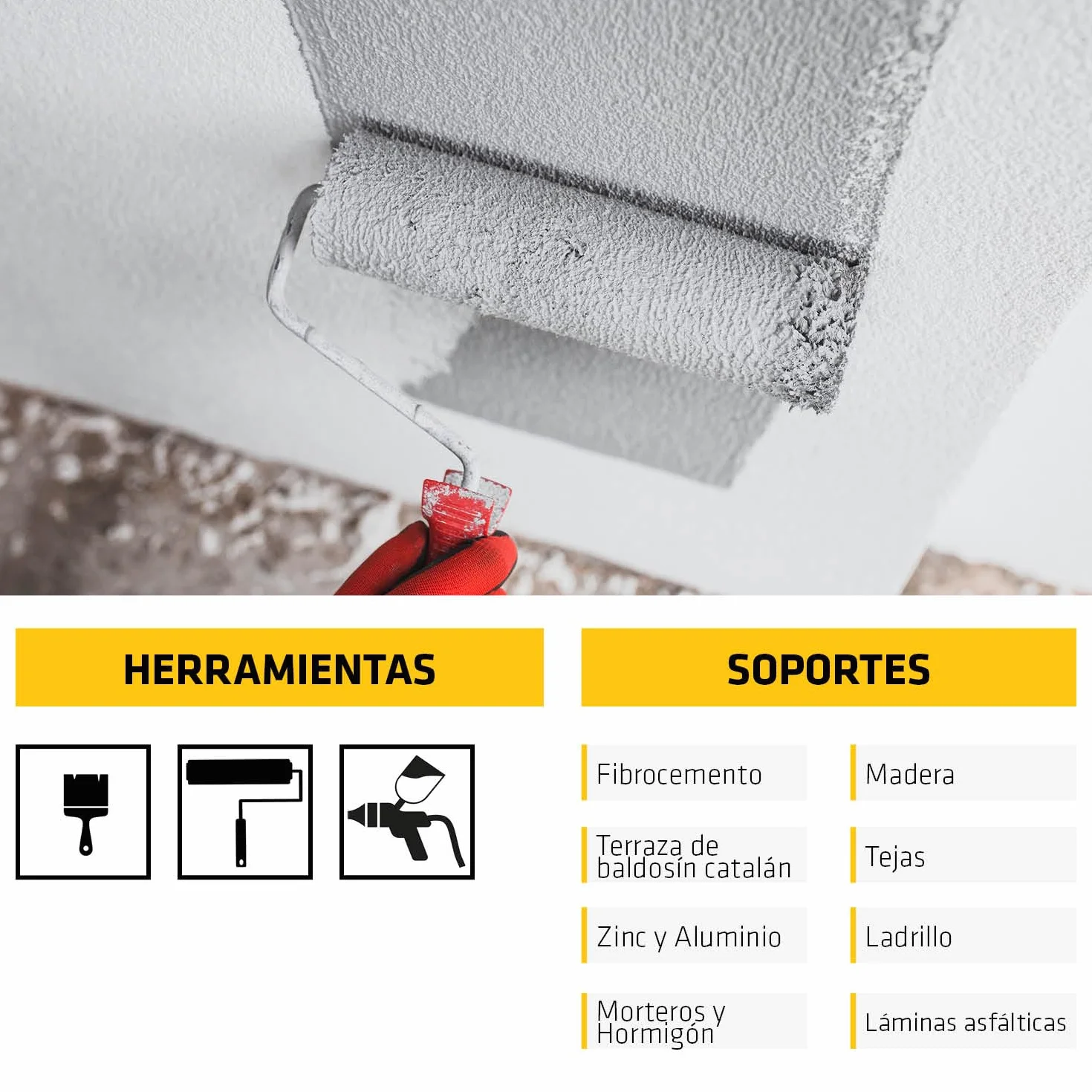 SikaFill 365 Terrace Blanco Revestimiento Acrílico Impermeabilización Cubiertas Terrazas 5kg