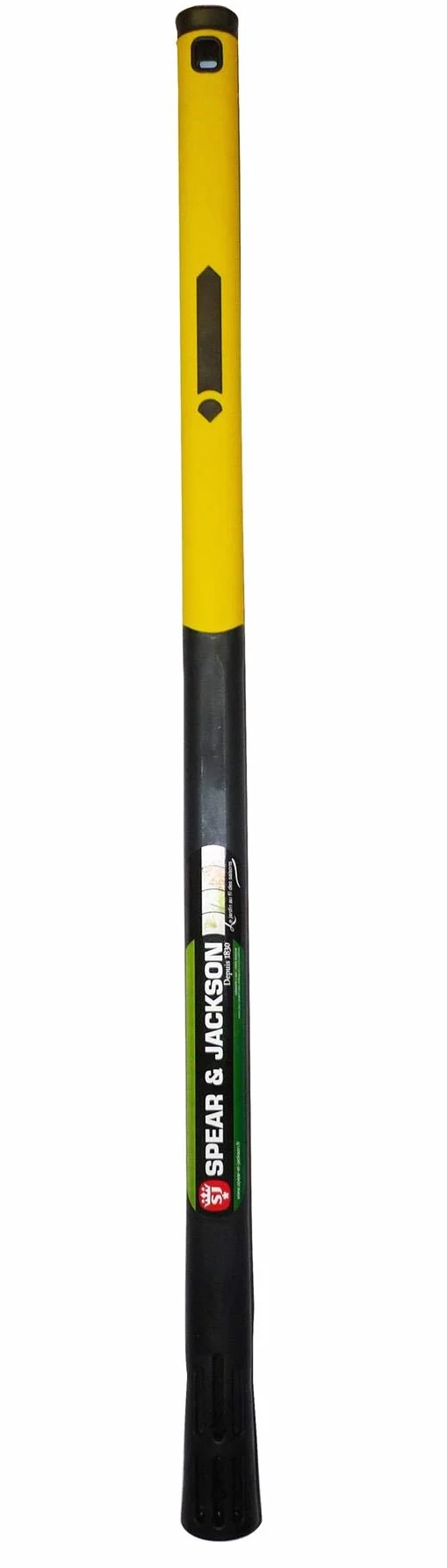 Spear & Jackson 81012 - Mango de Masa, diseño trimaterial, Color Negro
