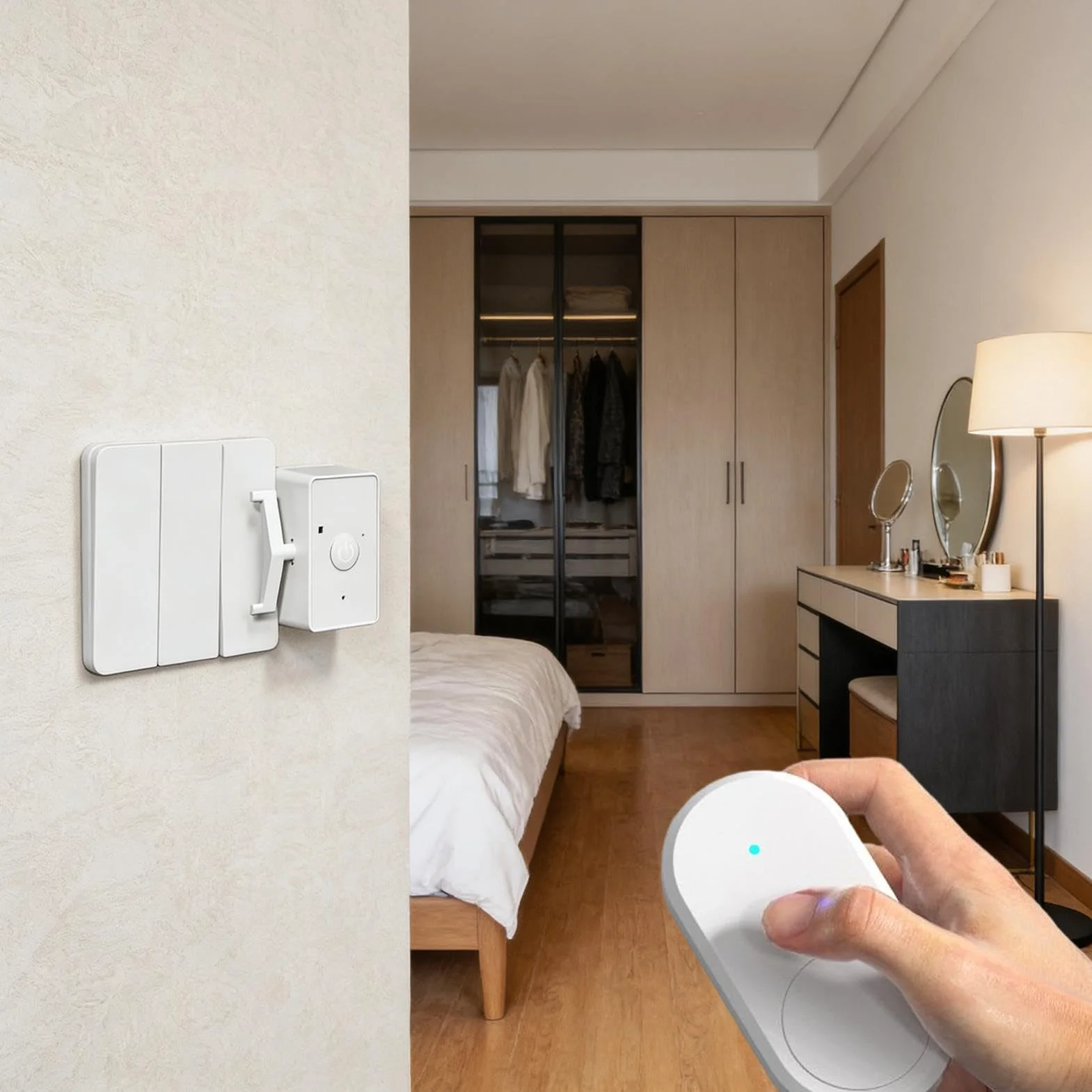 Finger Bot Pulsador Remoto de Botones Dispositivo de Control Automático Sin Cableado para Hogar