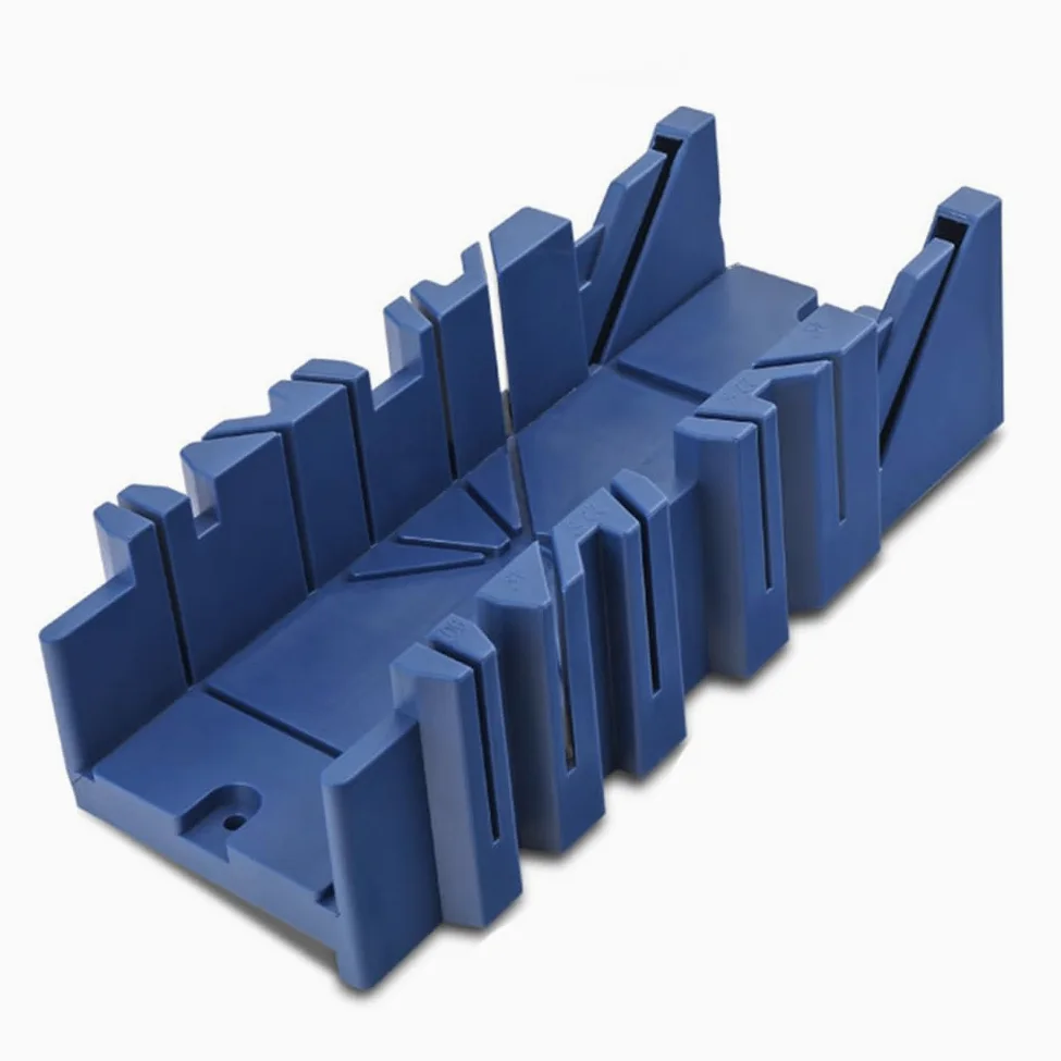 Cabinas para Ingletadora, Caja de Ingletadora con SujecióN para Corte de Madera, Herramienta de Corte en áNgulo Oblicuo de Yeso para Madera S