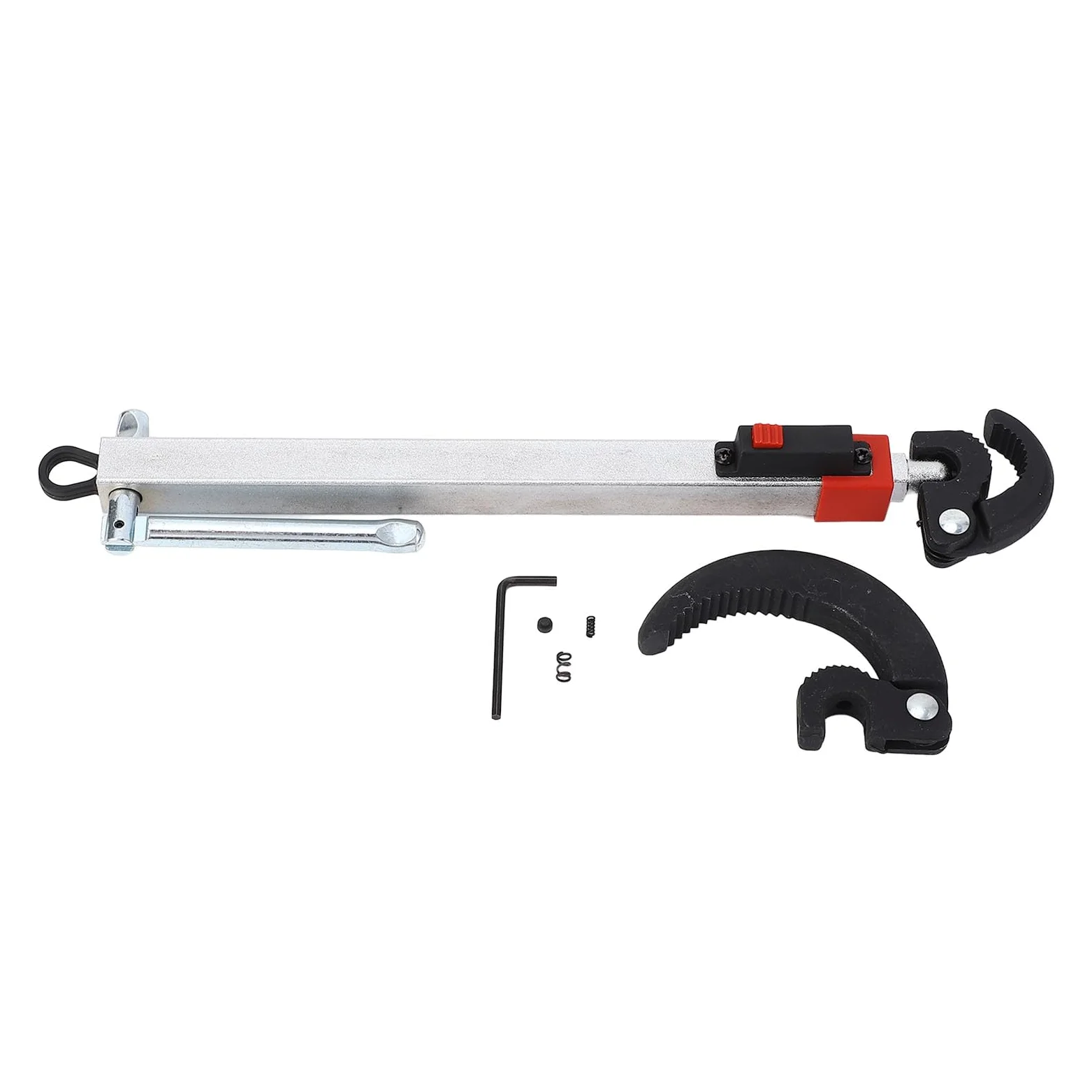 Nikou Llave de Cuenca 250 Mm 180 Cabezas de Pivotación de Llave de Fregadero Telescópico del Fregadero de la Cuenca de la Cuenca de 10 Mm a 64 Mm de Diámetro