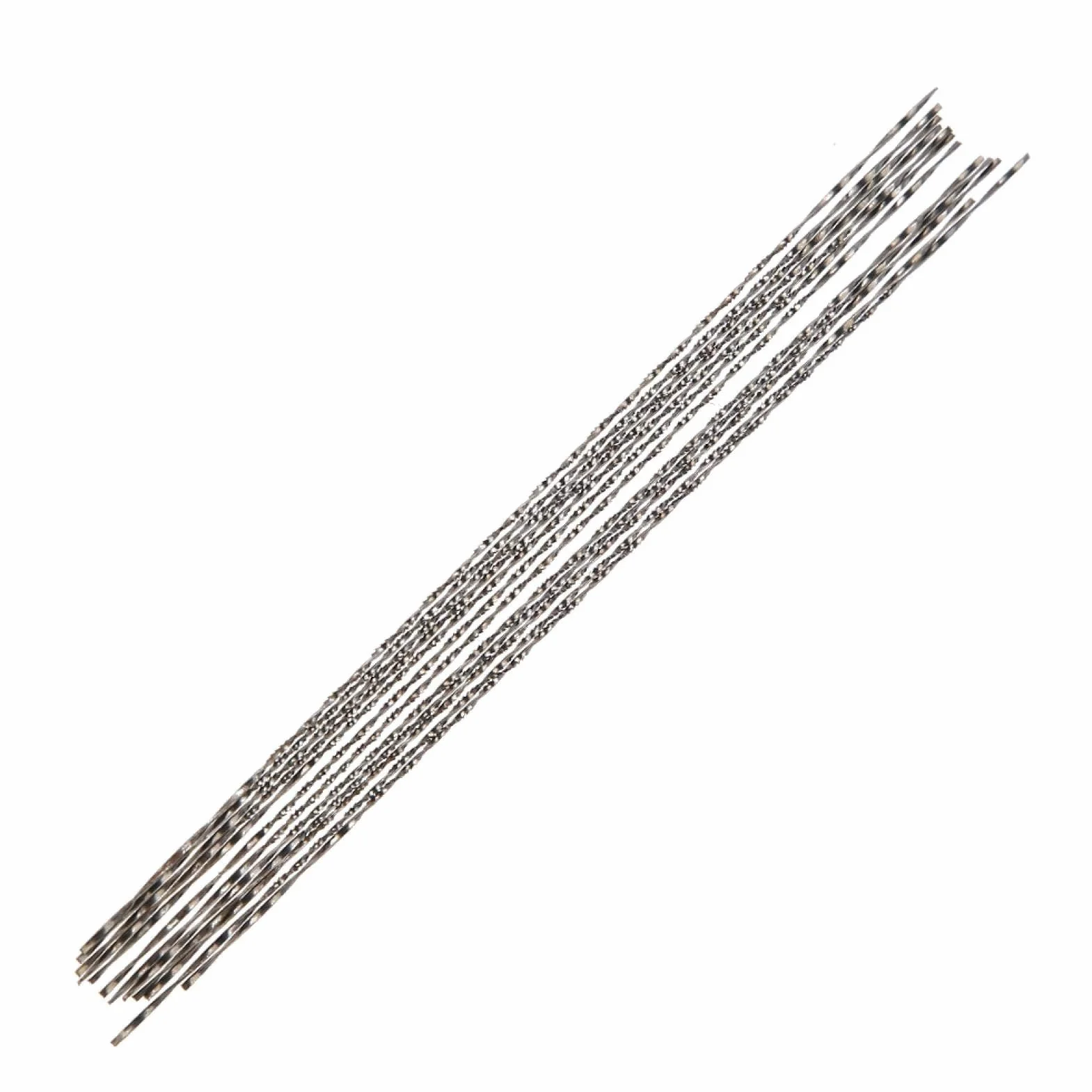 Brrnoo Juego de 12 Hojas de Sierra de Marquetería, Corte Fino con Dientes en Espiral, para Madera y Metal