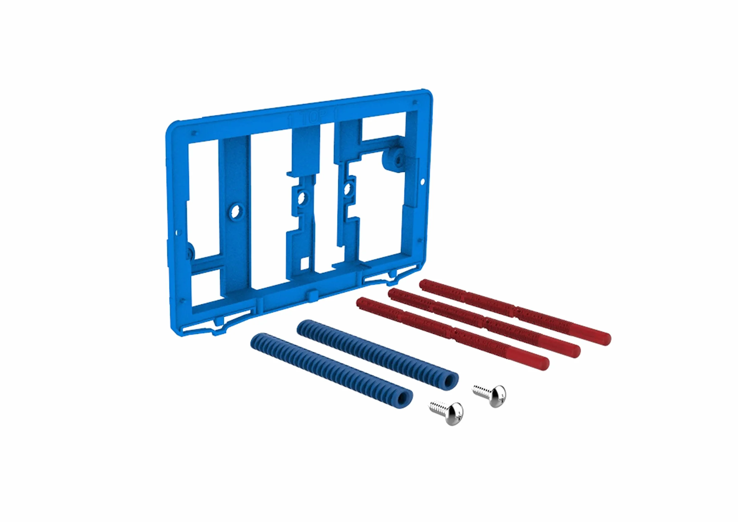 Roca A890064000 Kit de adaptación para placas de accionamiento, Azul