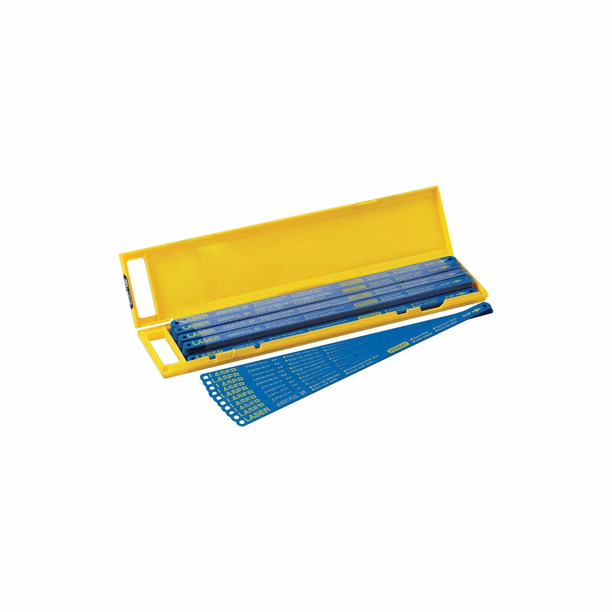 Stanley 1-15-558 Pack 100 hojas sierra bimaterial 300mm 24T