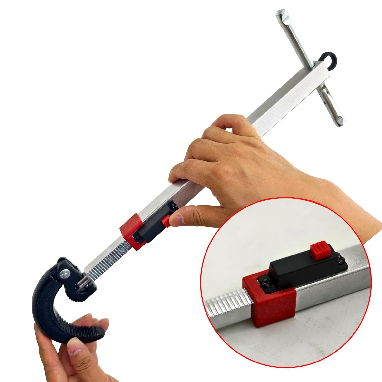 Nikou Llave de Cuenca 250 Mm 180 Cabezas de Pivotación de Llave de Fregadero Telescópico del Fregadero de la Cuenca de la Cuenca de 10 Mm a 64 Mm de Diámetro