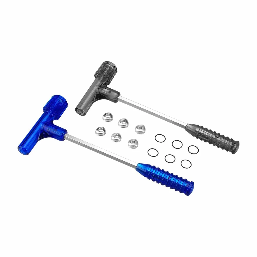 IOIUSKKU Martillo extractor de balas de impacto con tres juegos, herramienta manual de seguridad, agarre cómodo, taller de reparación multifuncional de resistencia, Azul